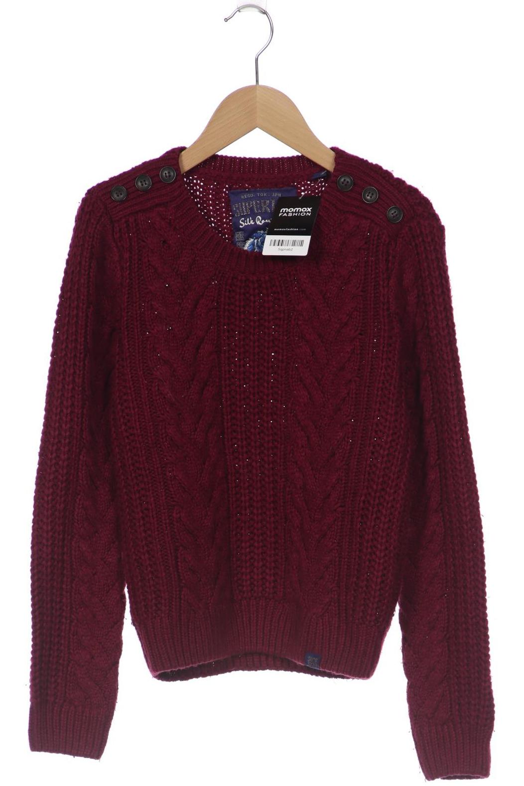 

Superdry Damen Pullover, bordeaux