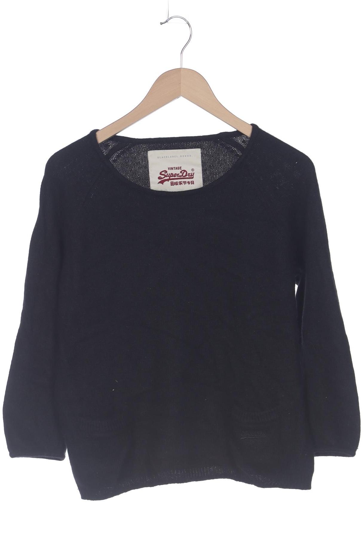 

Superdry Damen Pullover, schwarz, Gr. 38