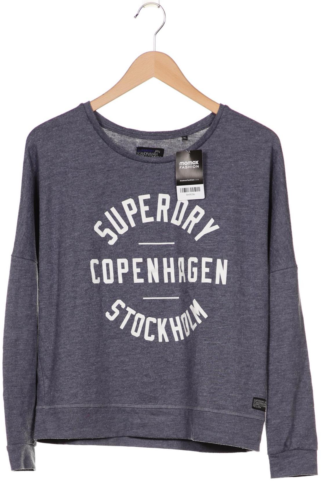 

Superdry Damen Pullover, blau, Gr. 34