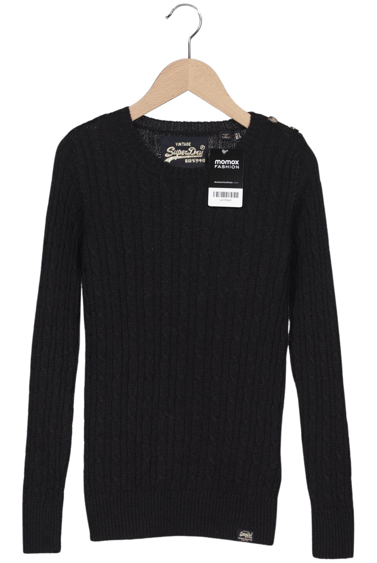 

Superdry Damen Pullover, schwarz, Gr. 34