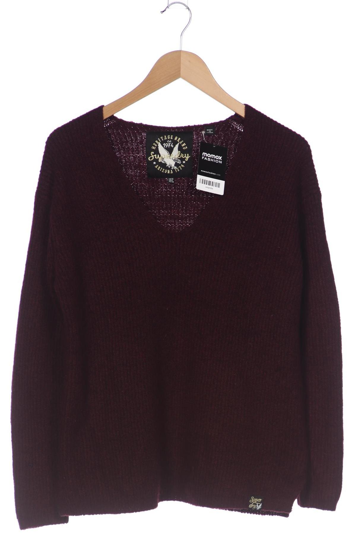 

Superdry Damen Pullover, bordeaux, Gr. 38