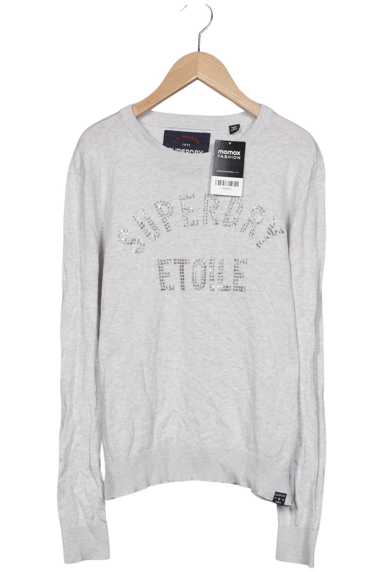 

Superdry Damen Pullover, grau, Gr. 38