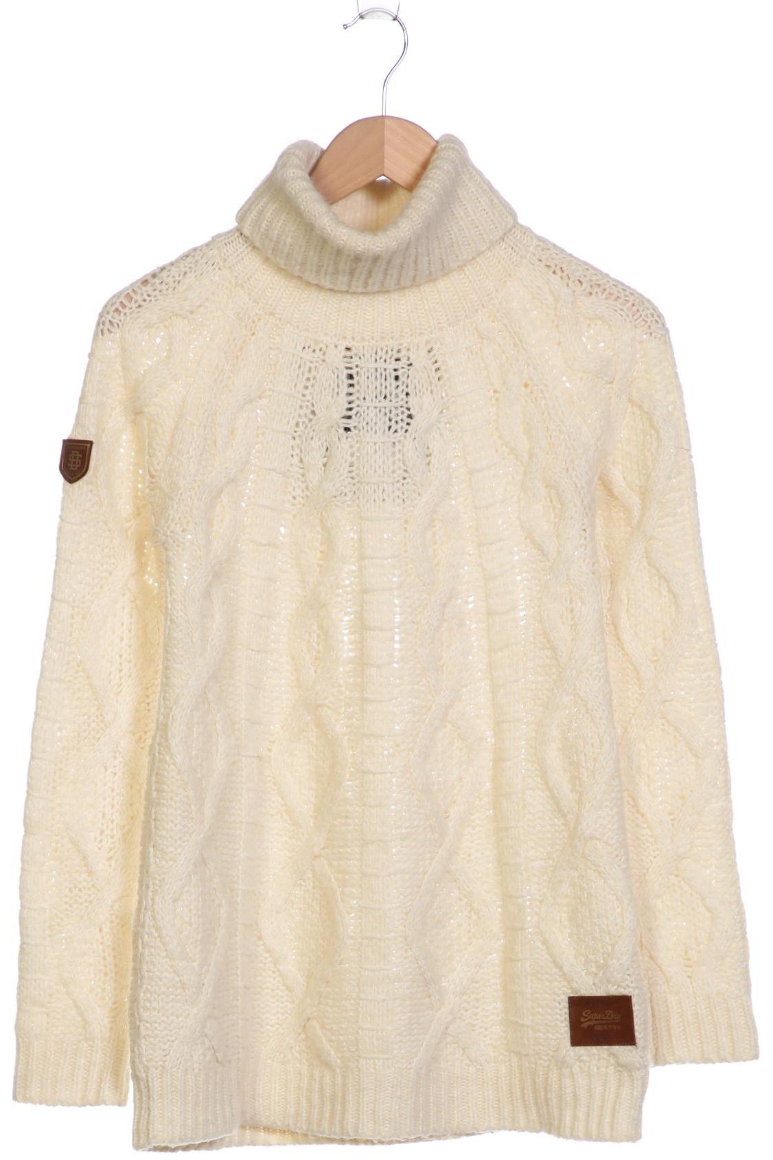 

Superdry Damen Pullover, cremeweiß, Gr. 34