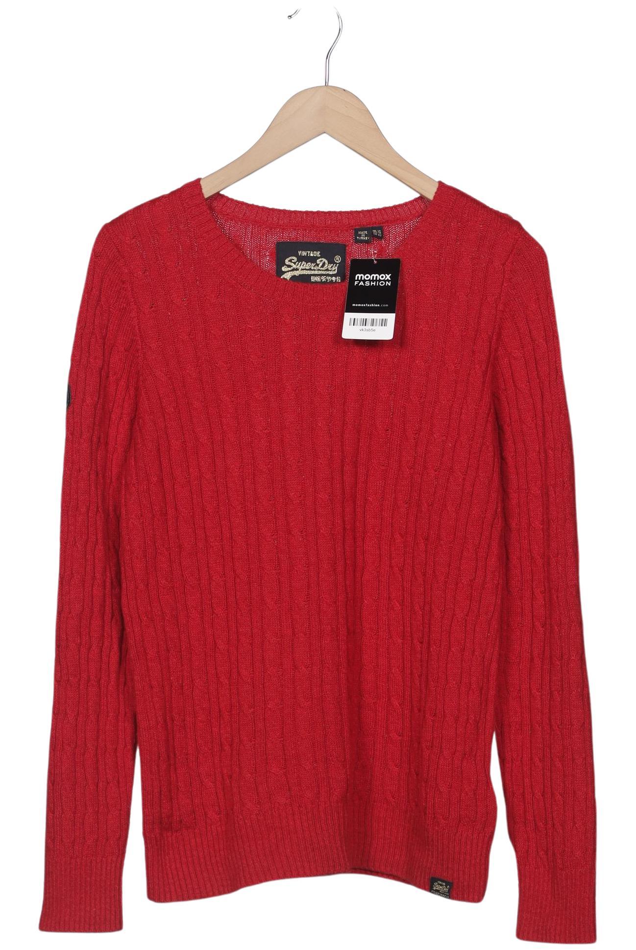

Superdry Damen Pullover, rot, Gr. 42