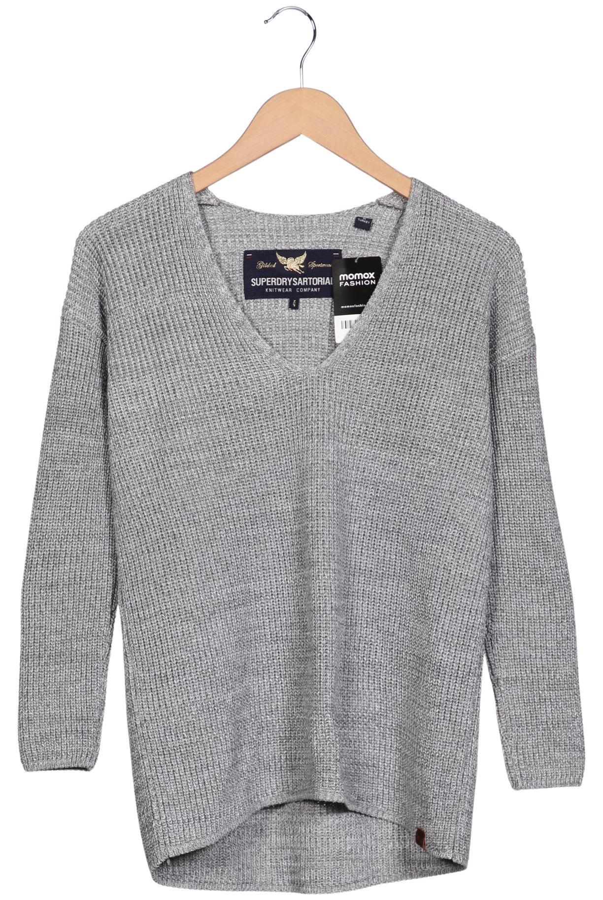

Superdry Damen Pullover, grau, Gr. 34