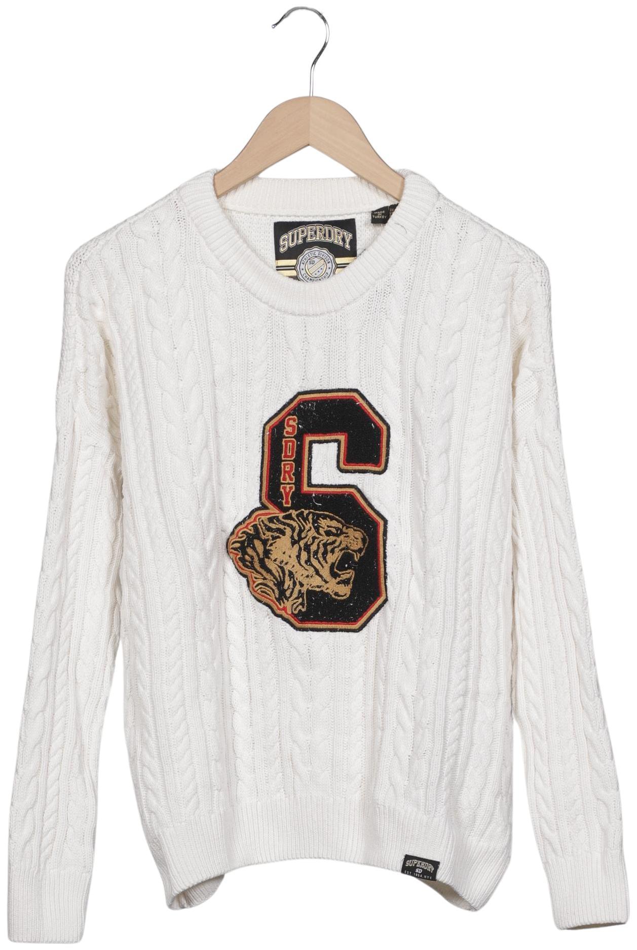 

Superdry Damen Pullover, weiß, Gr. 36