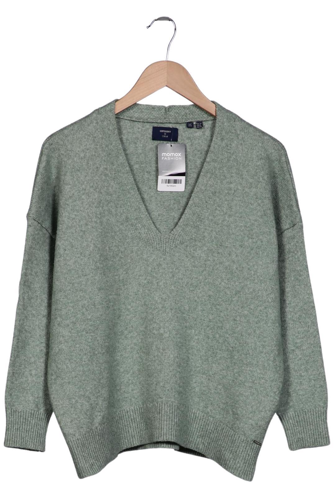 

Superdry Damen Pullover, hellgrün, Gr. 38