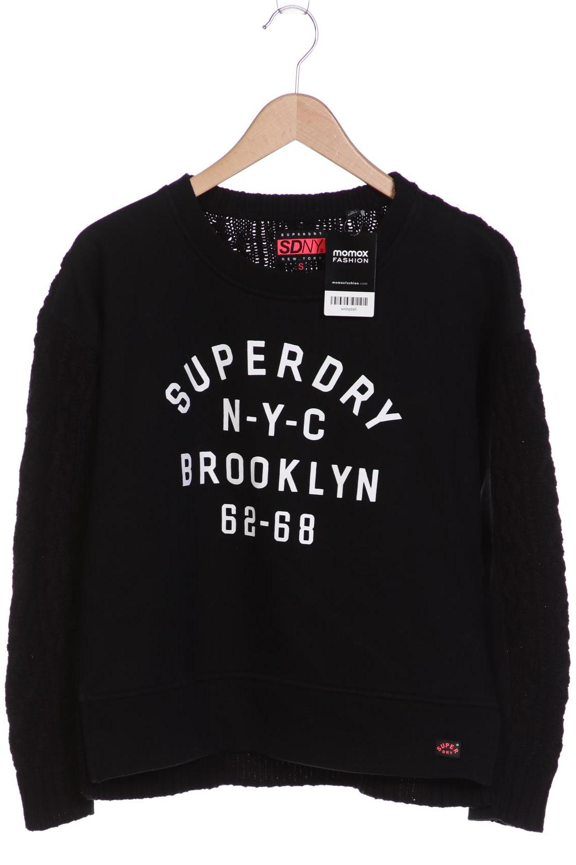 

Superdry Damen Pullover, schwarz