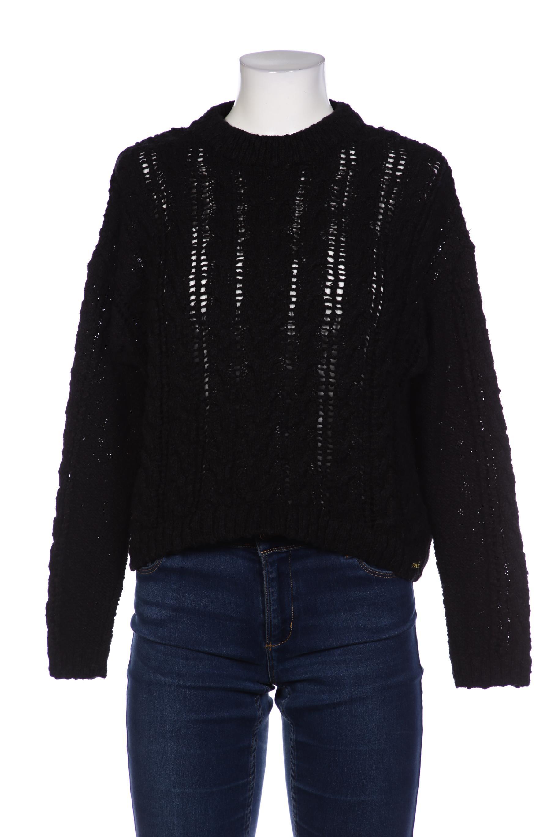 

Superdry Damen Pullover, schwarz, Gr. 38
