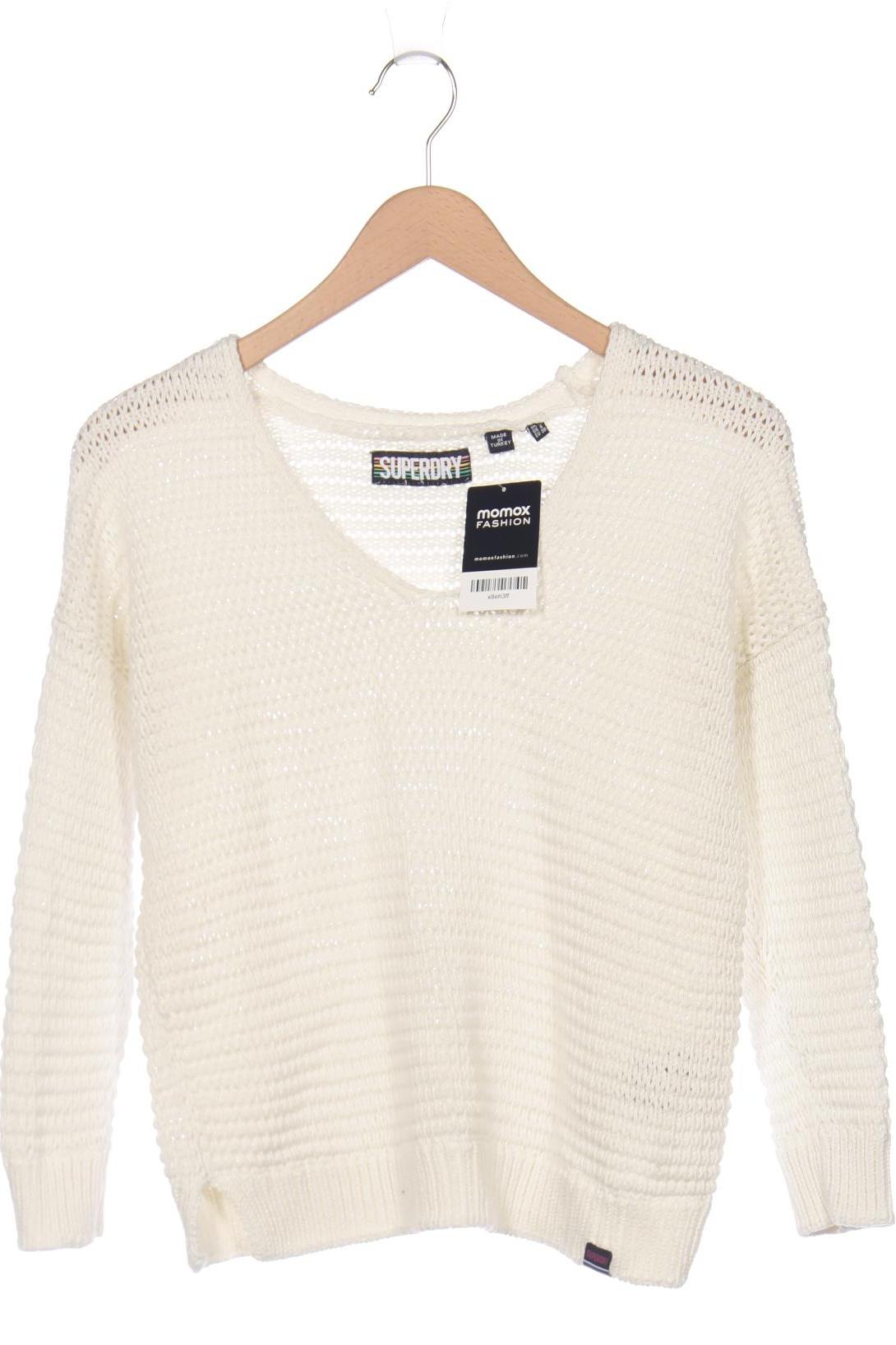 

Superdry Damen Pullover, weiß, Gr. 38