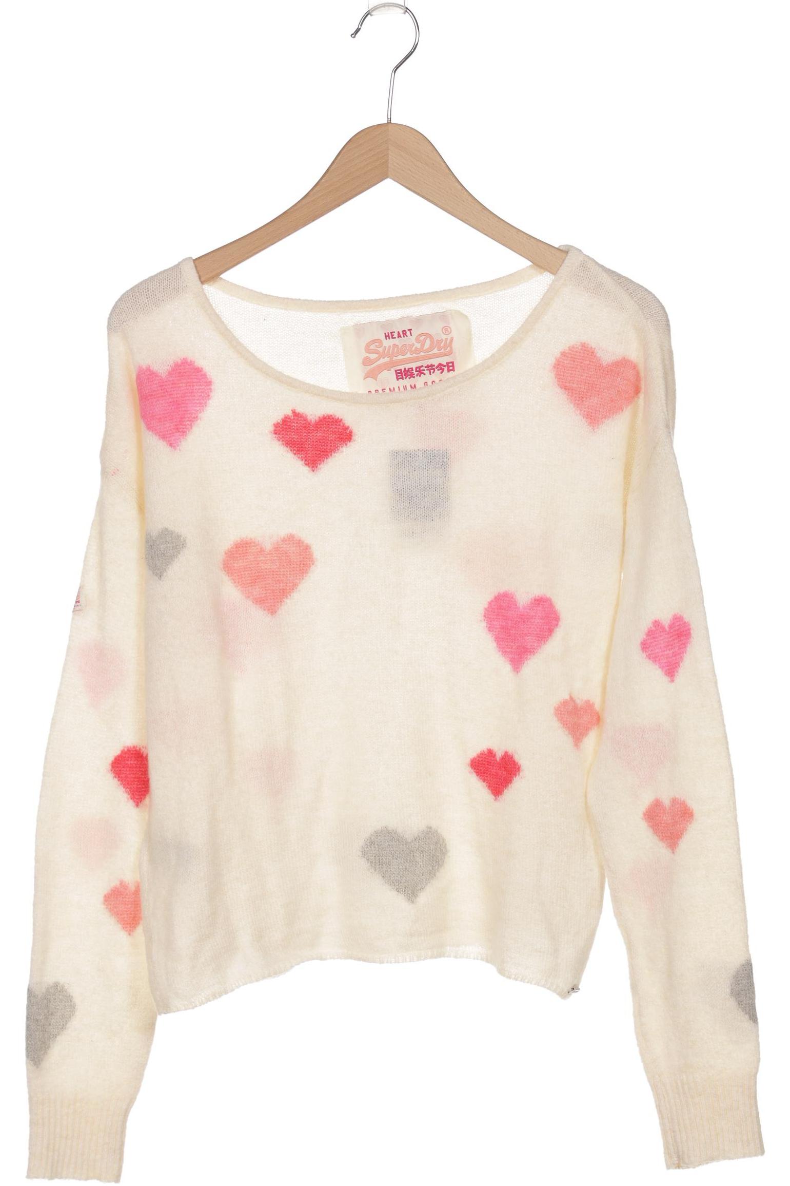 

Superdry Damen Pullover, cremeweiß, Gr. 42