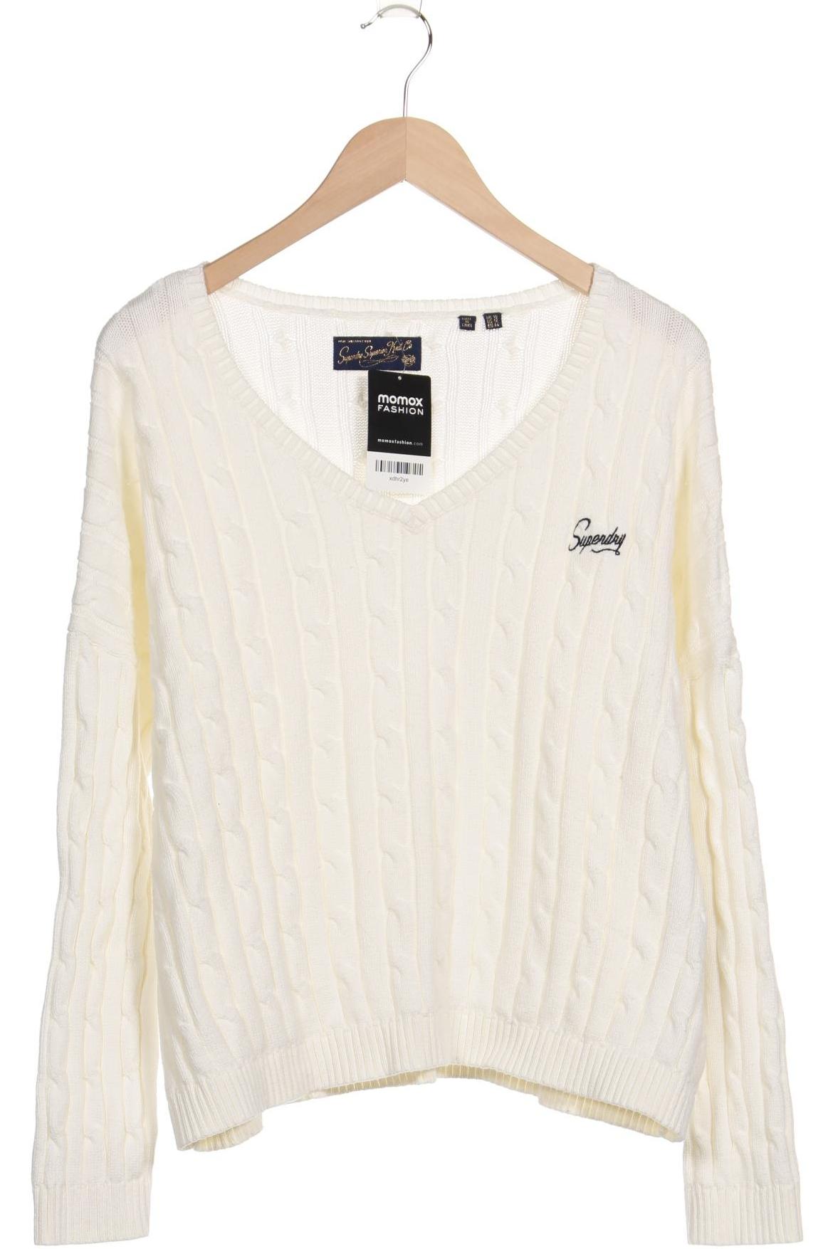 

Superdry Damen Pullover, weiß, Gr. 44