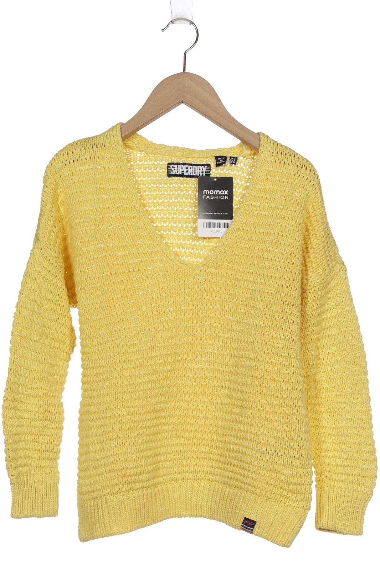 

Superdry Damen Pullover, gelb, Gr. 36