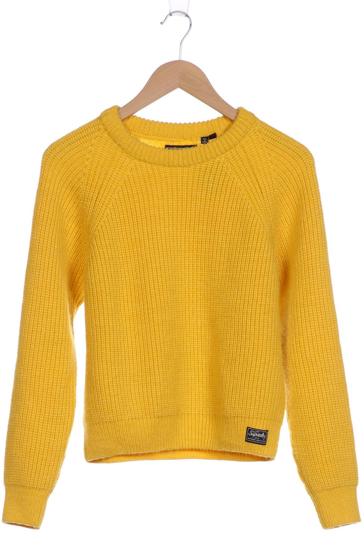 

Superdry Damen Pullover, gelb, Gr. 38