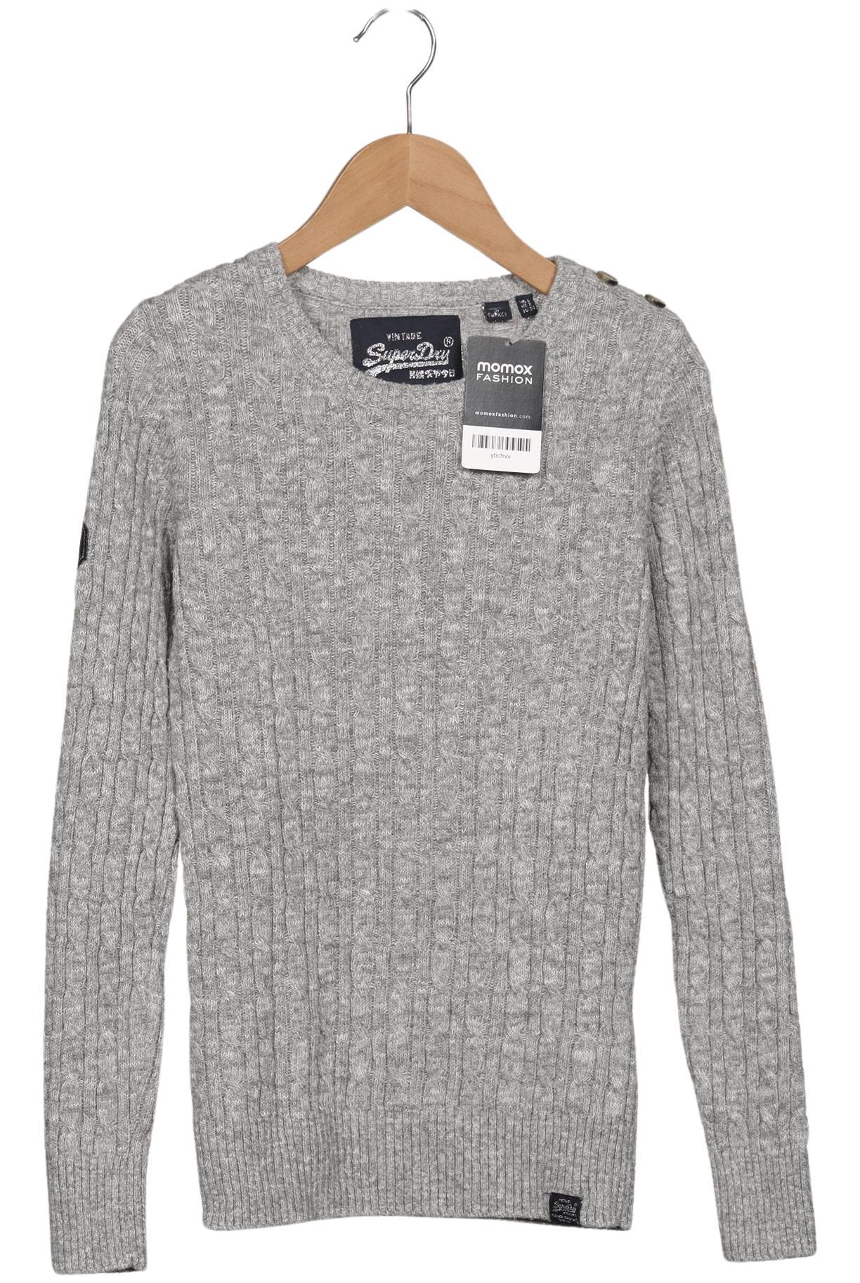

Superdry Damen Pullover, grau, Gr. 34