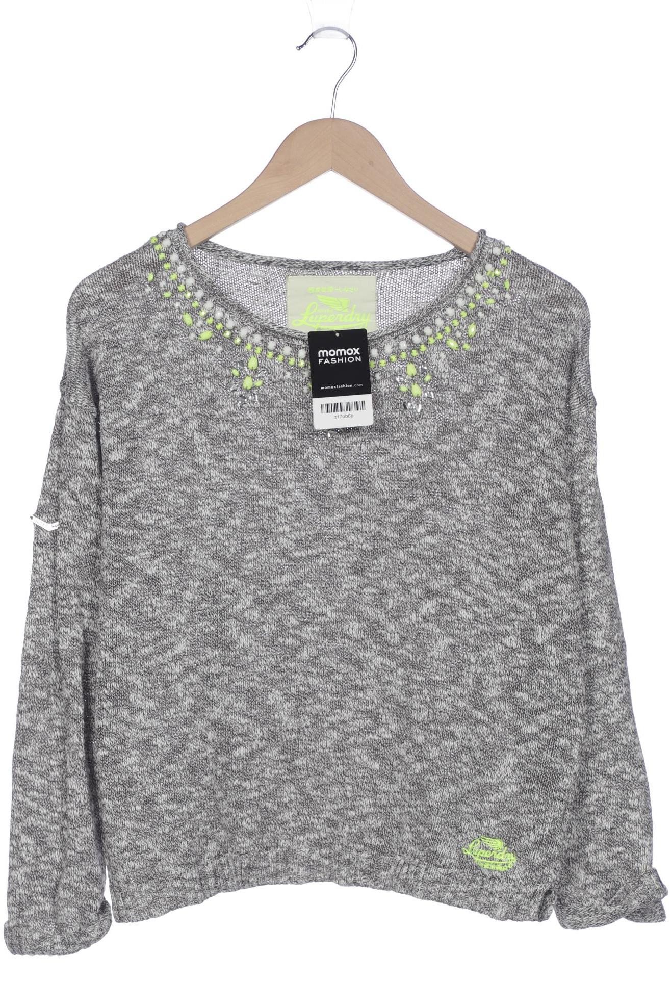 

Superdry Damen Pullover, grau, Gr. 36