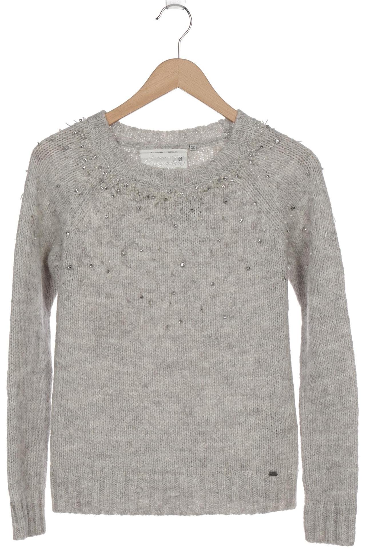 

Superdry Damen Pullover, grau, Gr. 36