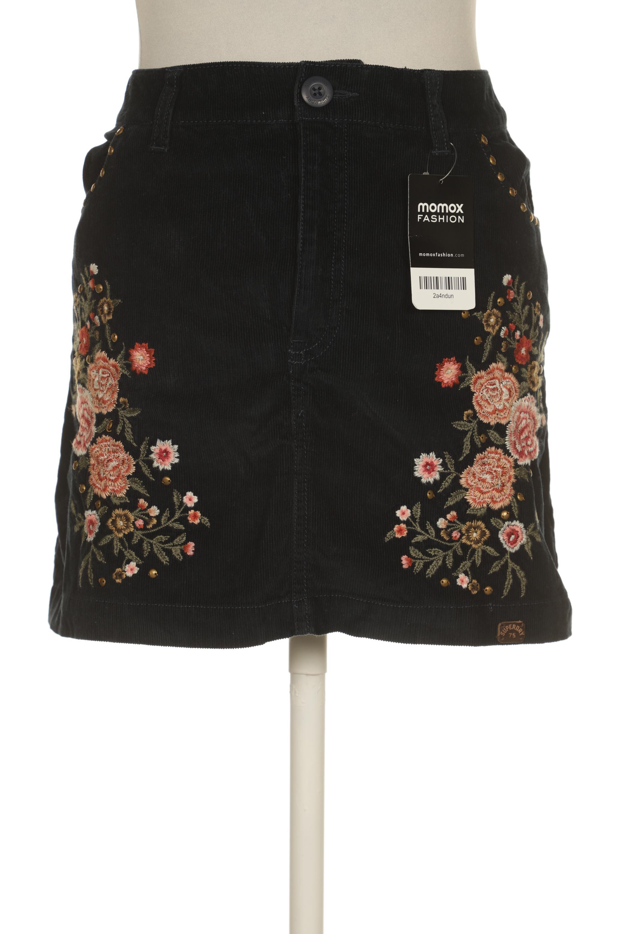 

Superdry Damen Rock, marineblau, Gr. 38