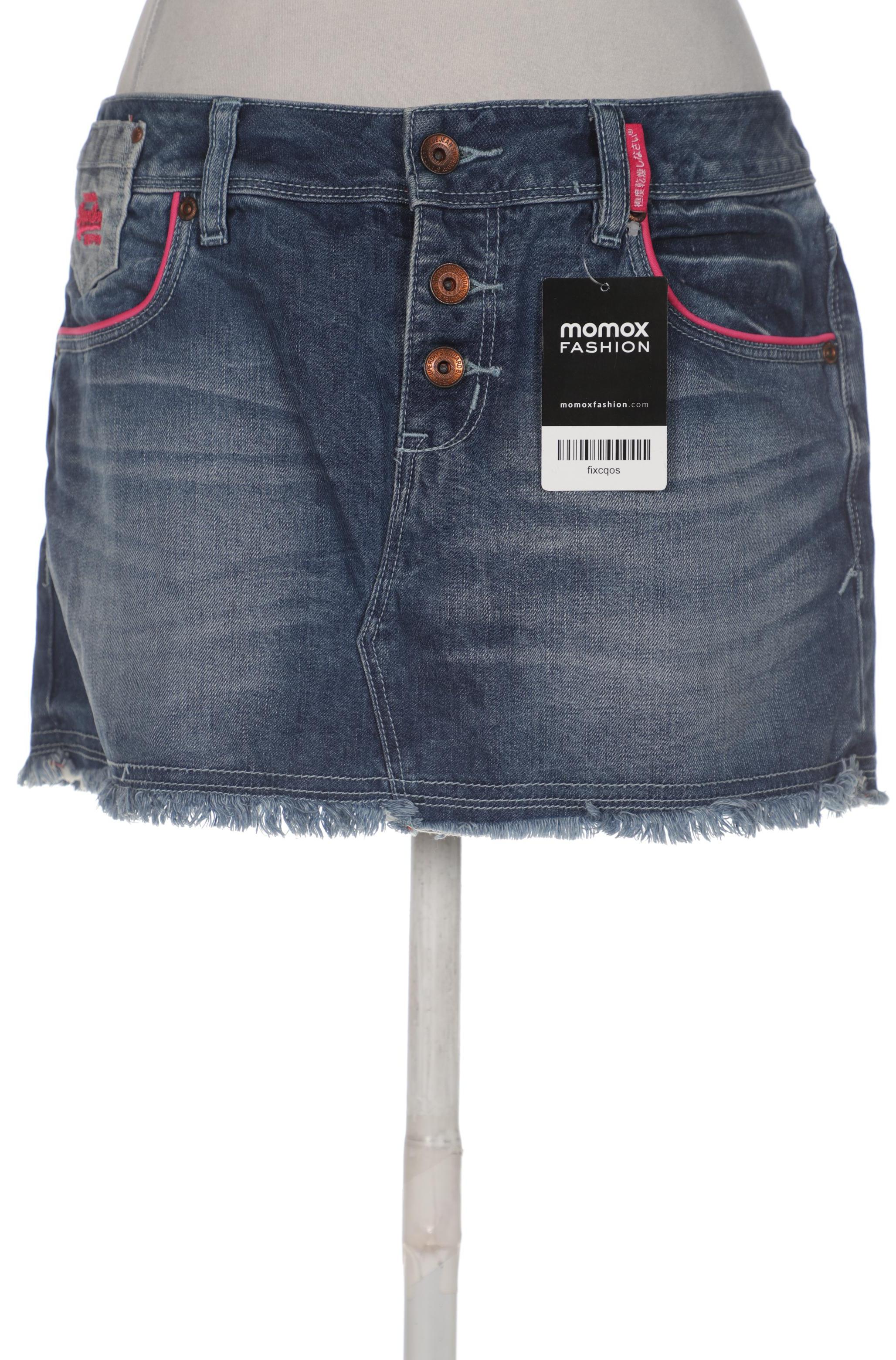 

Superdry Damen Rock, blau