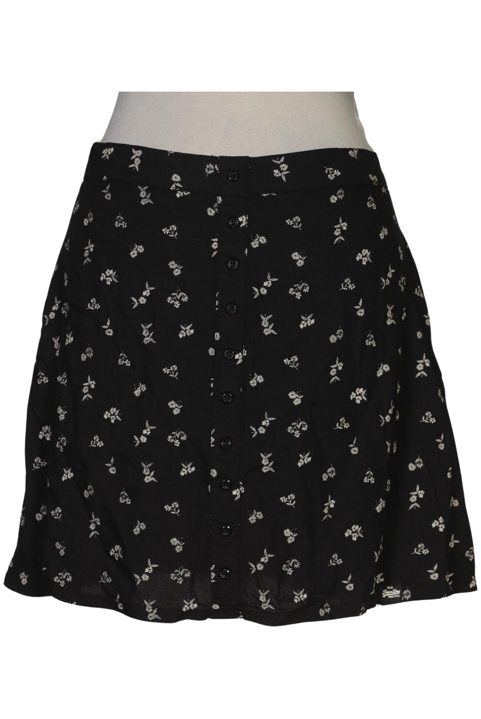 

Superdry Damen Rock, schwarz, Gr. 38