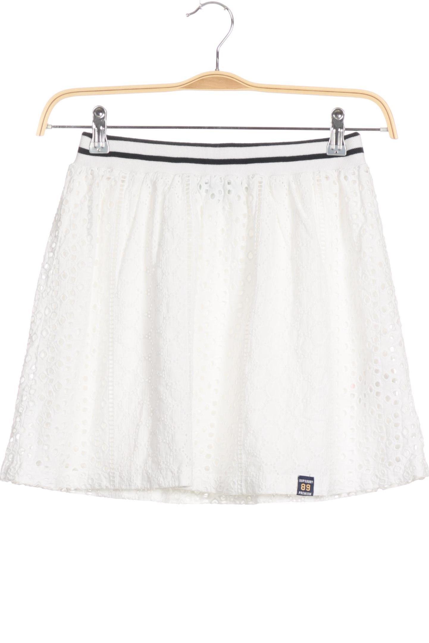 

Superdry Damen Rock, weiß, Gr.