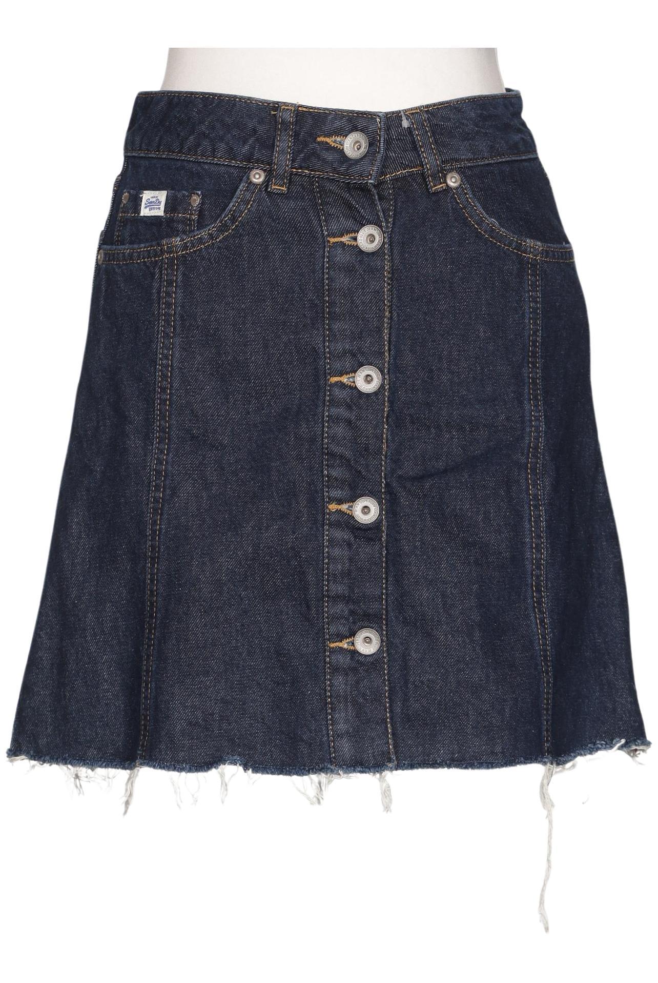 

Superdry Damen Rock, marineblau, Gr. 24