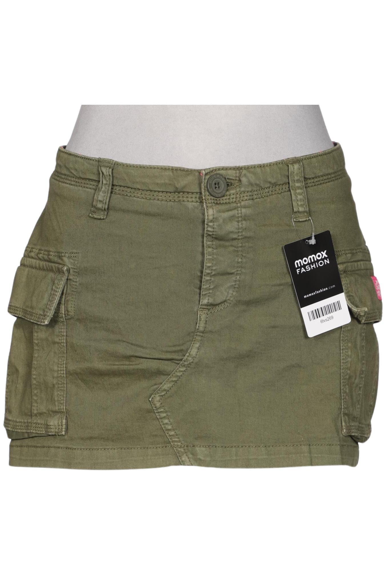 

Superdry Damen Rock, grün, Gr. 36