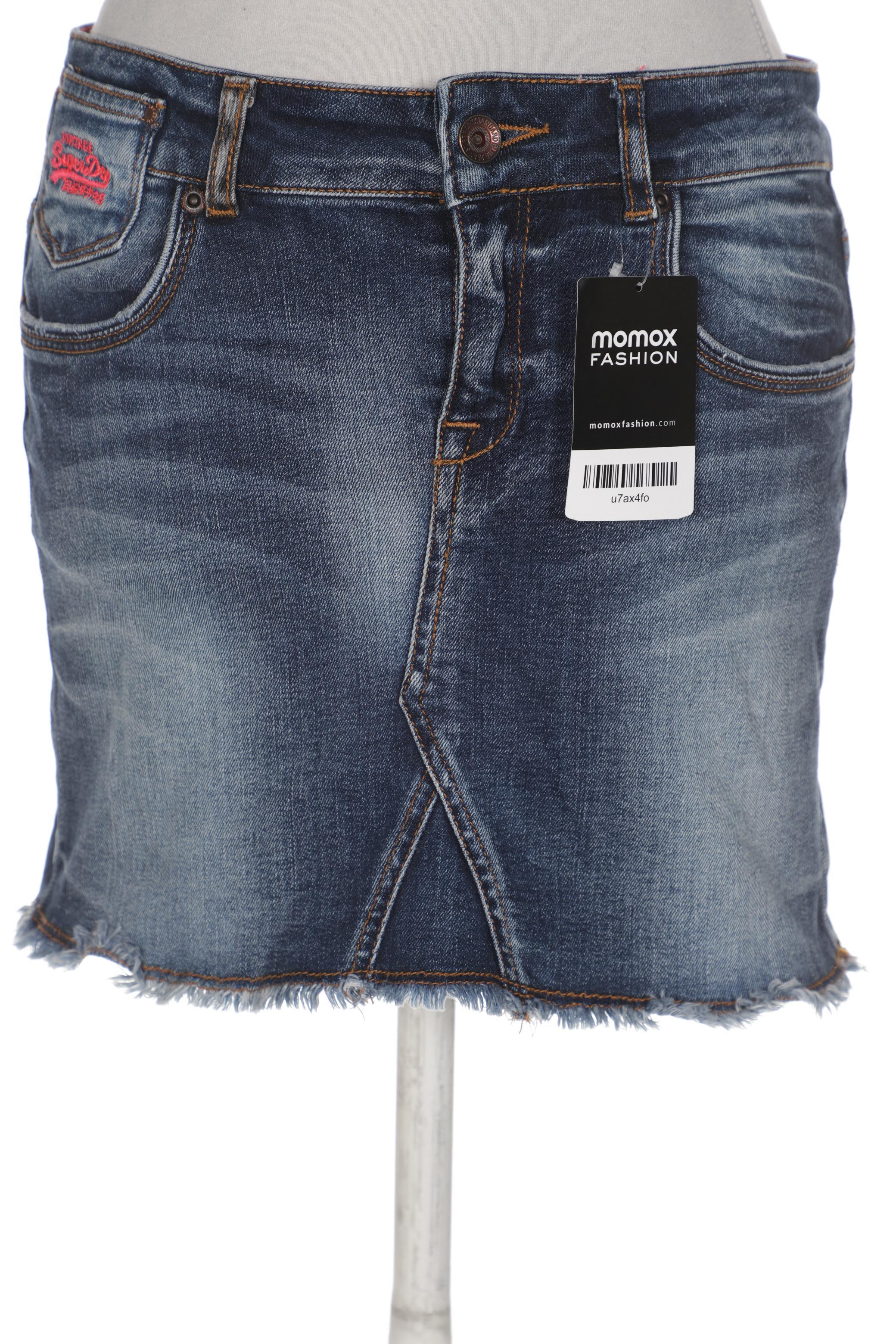 

Superdry Damen Rock, marineblau, Gr. 36