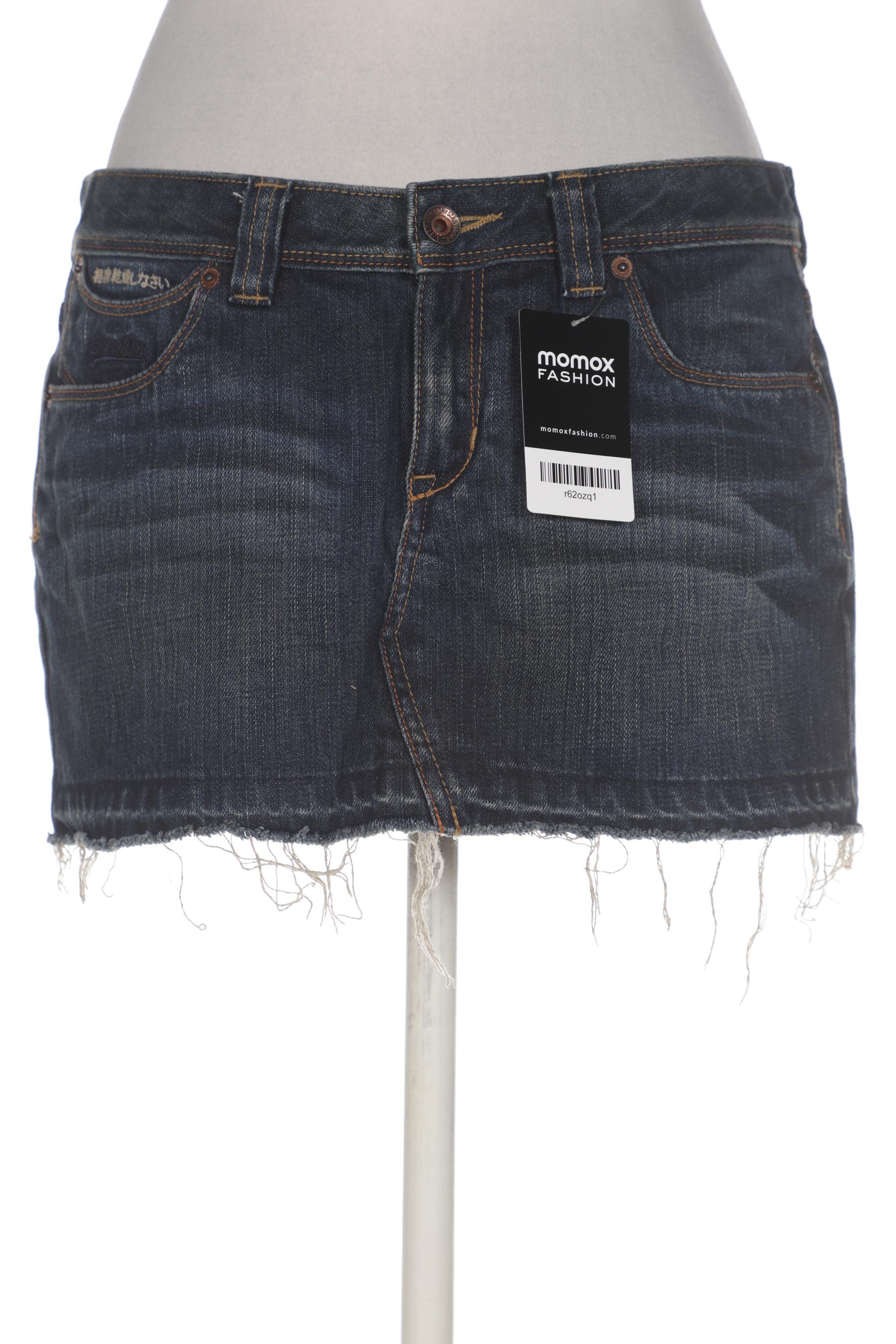 

Superdry Damen Rock, blau, Gr. 28