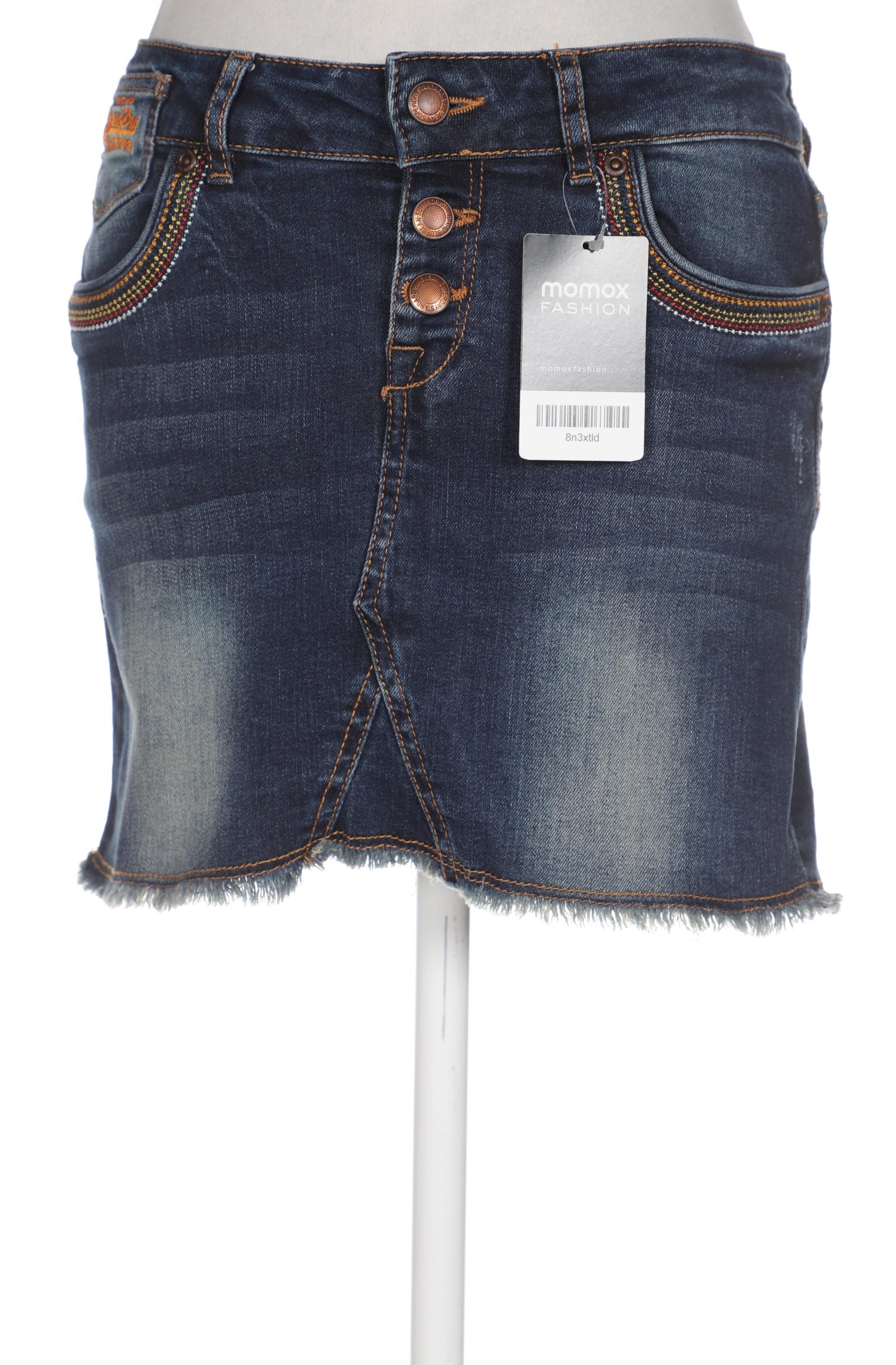 

Superdry Damen Rock, marineblau, Gr. 34