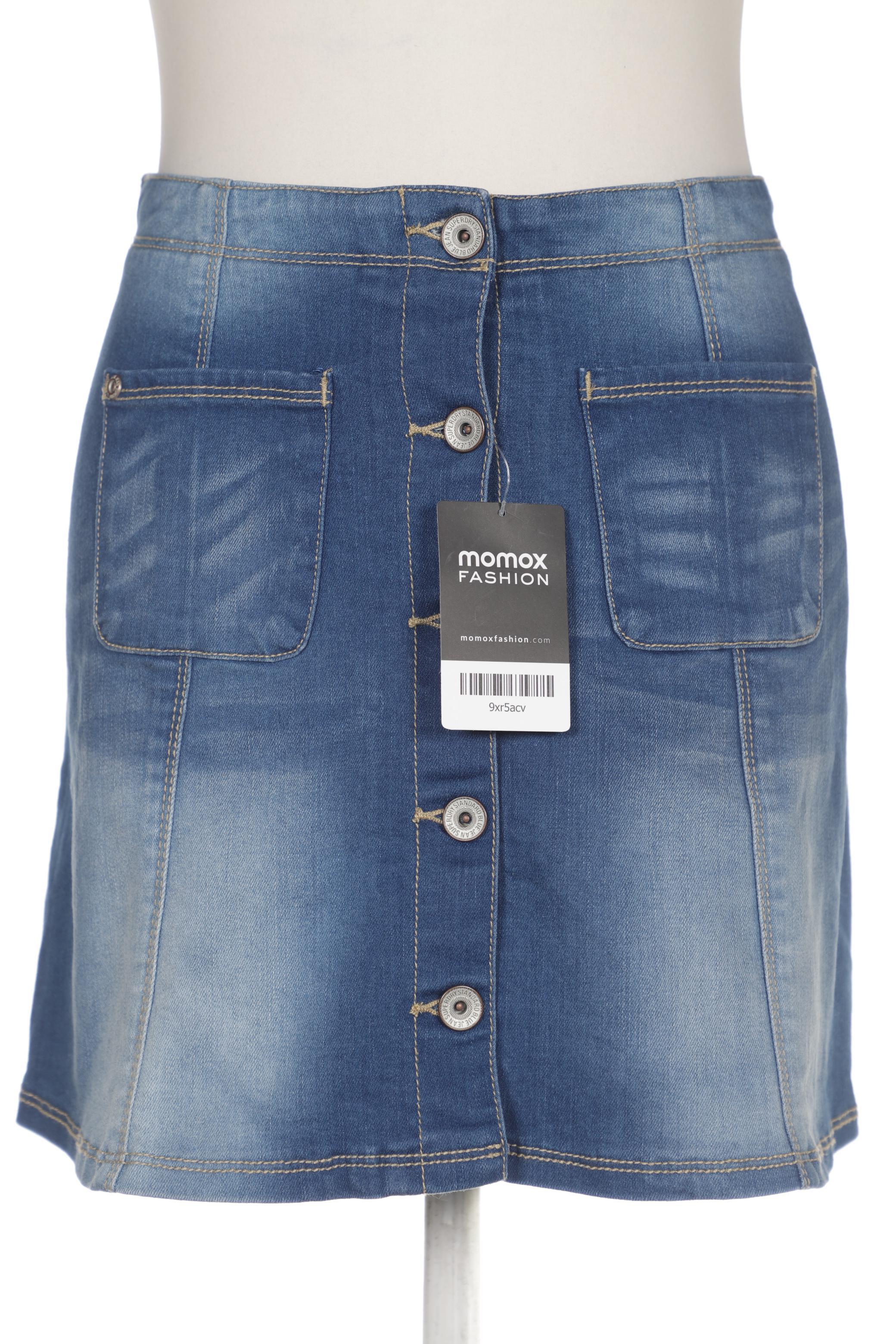 

Superdry Damen Rock, blau