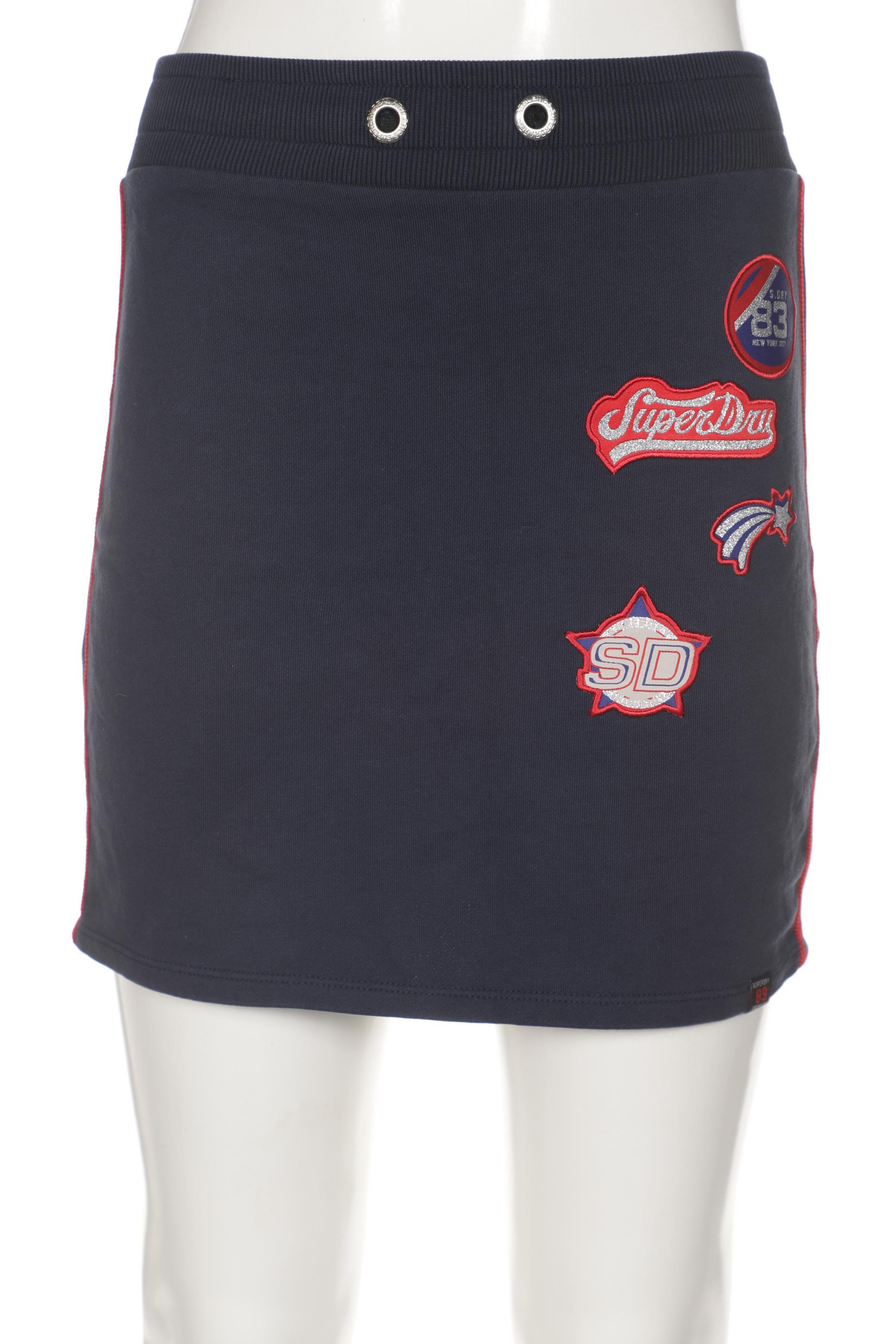 

Superdry Damen Rock, marineblau, Gr. 38
