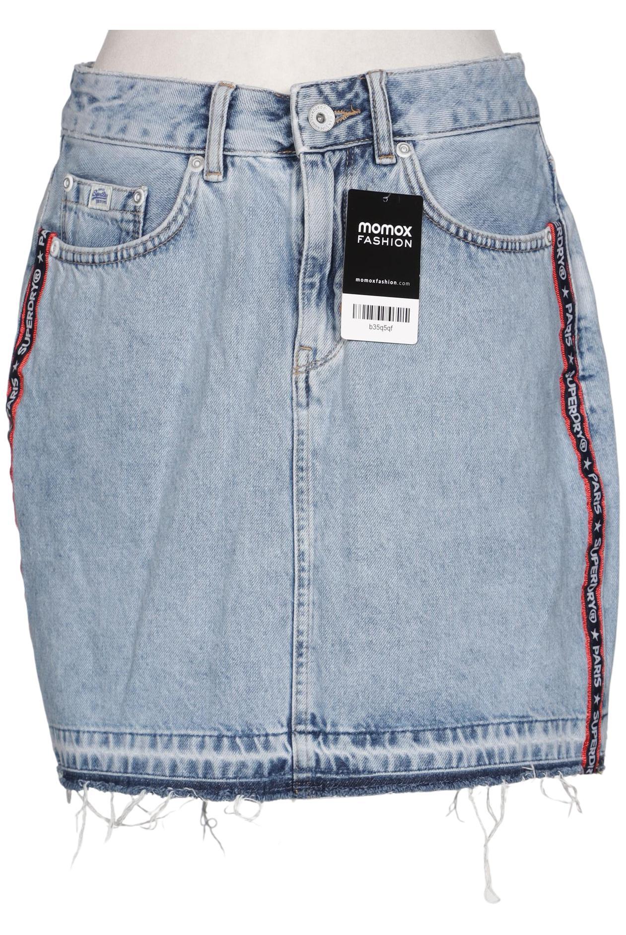 

Superdry Damen Rock, hellblau, Gr. 28