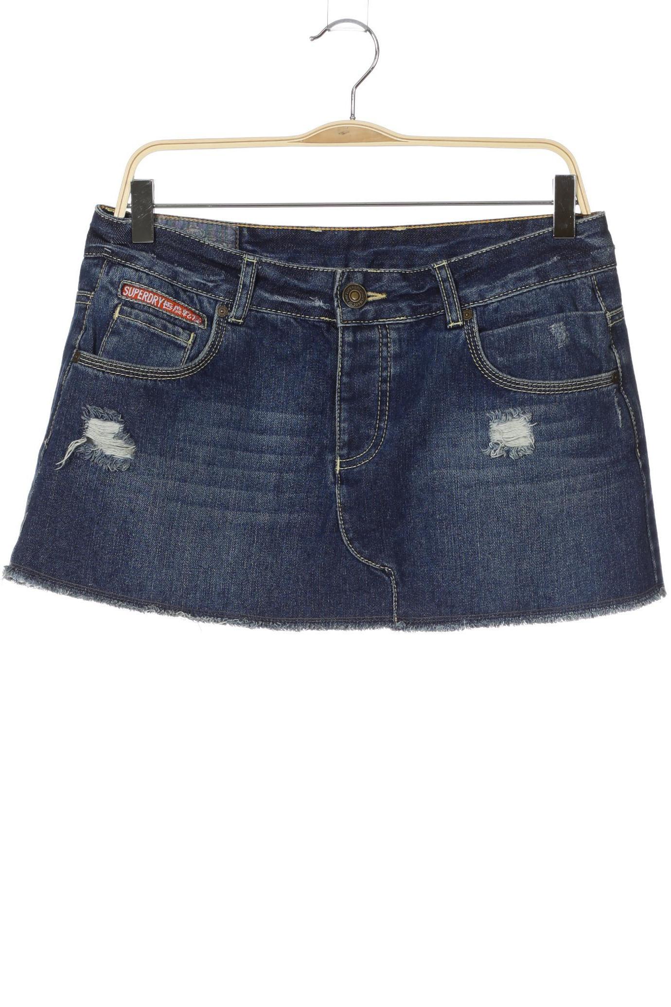 

Superdry Damen Rock, blau, Gr.
