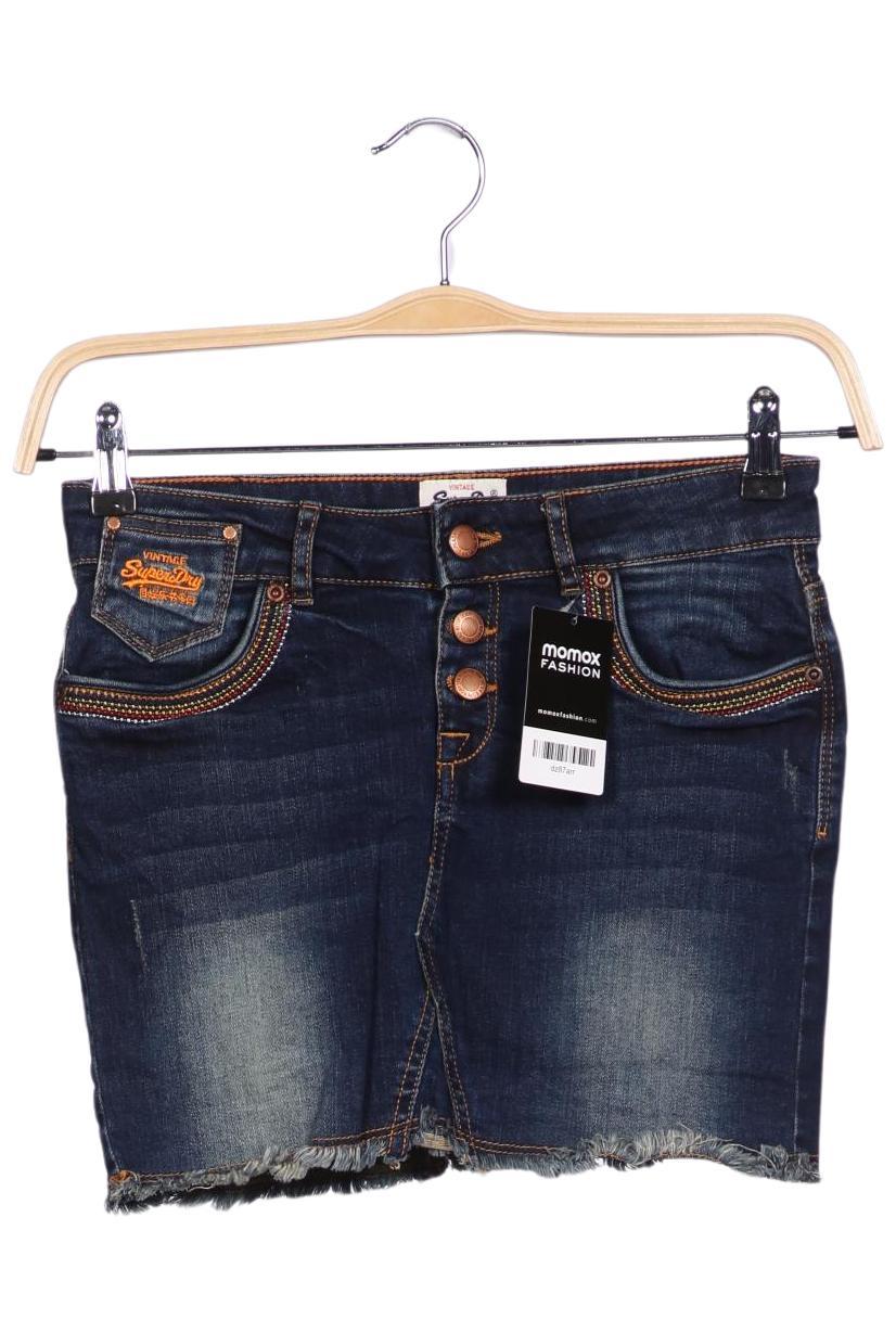 

Superdry Damen Rock, marineblau, Gr. 34