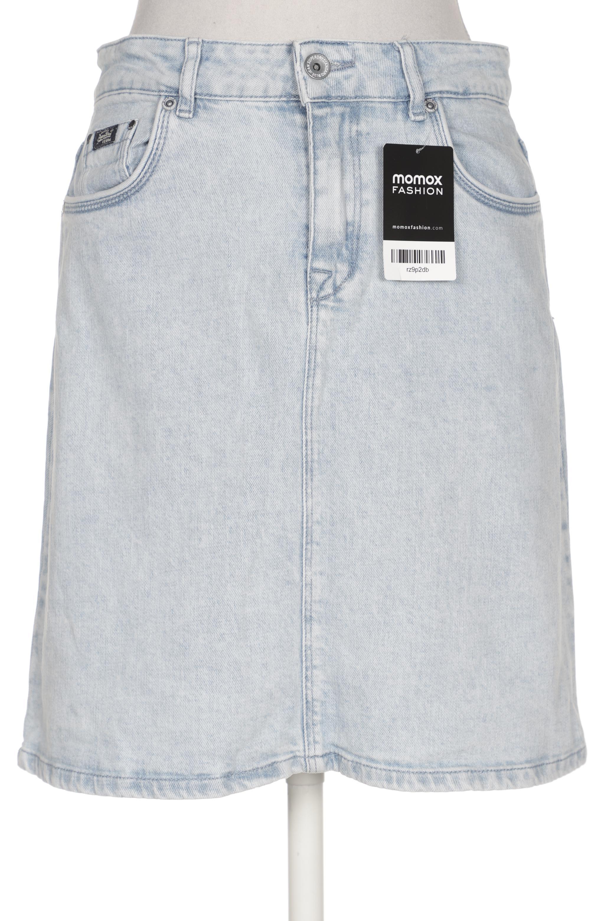 

Superdry Damen Rock, hellblau, Gr. 34