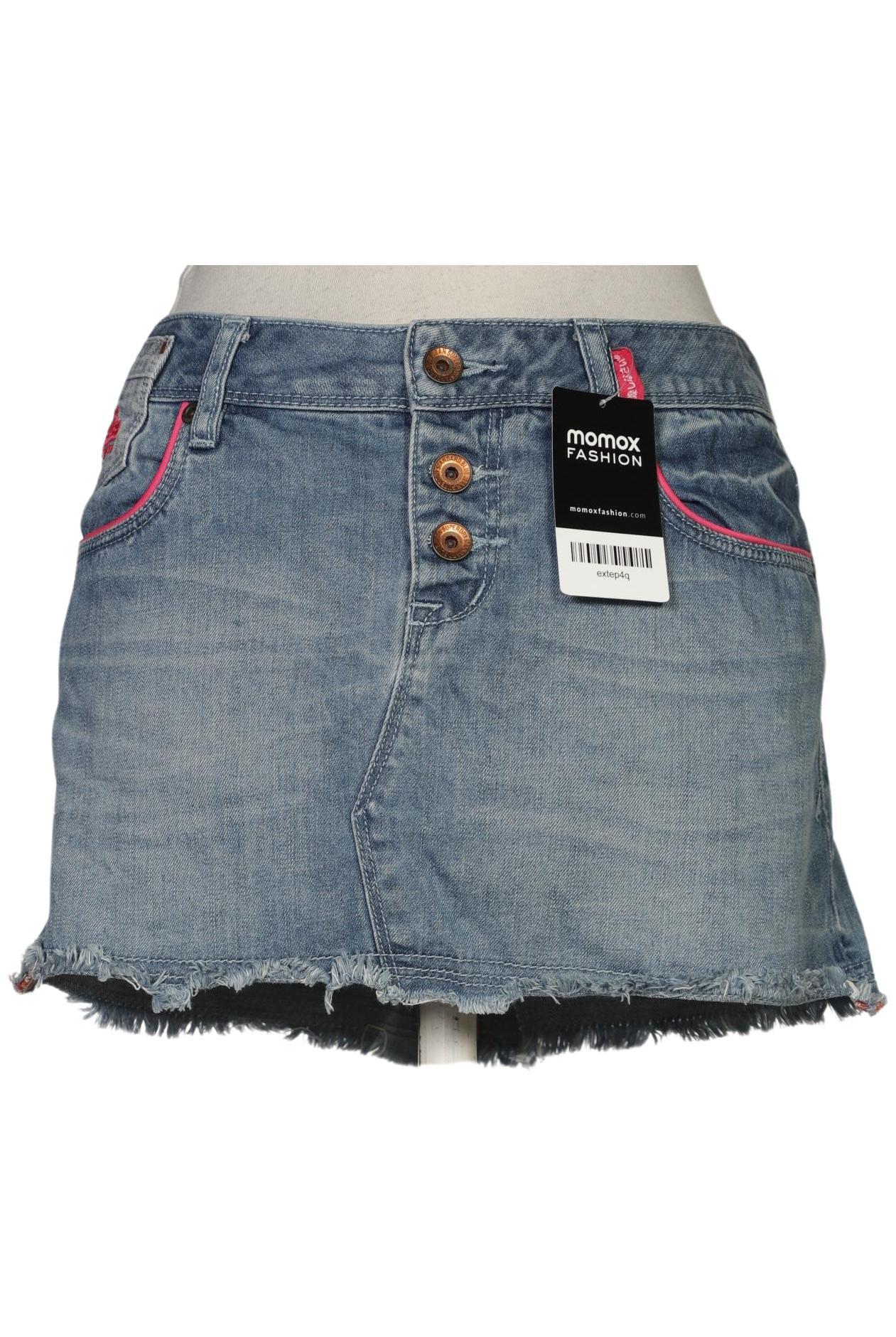

Superdry Damen Rock, blau, Gr. 28