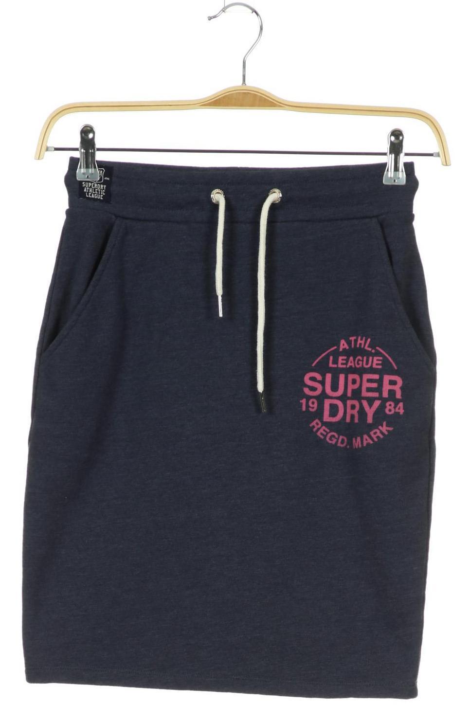

Superdry Damen Rock, blau, Gr.