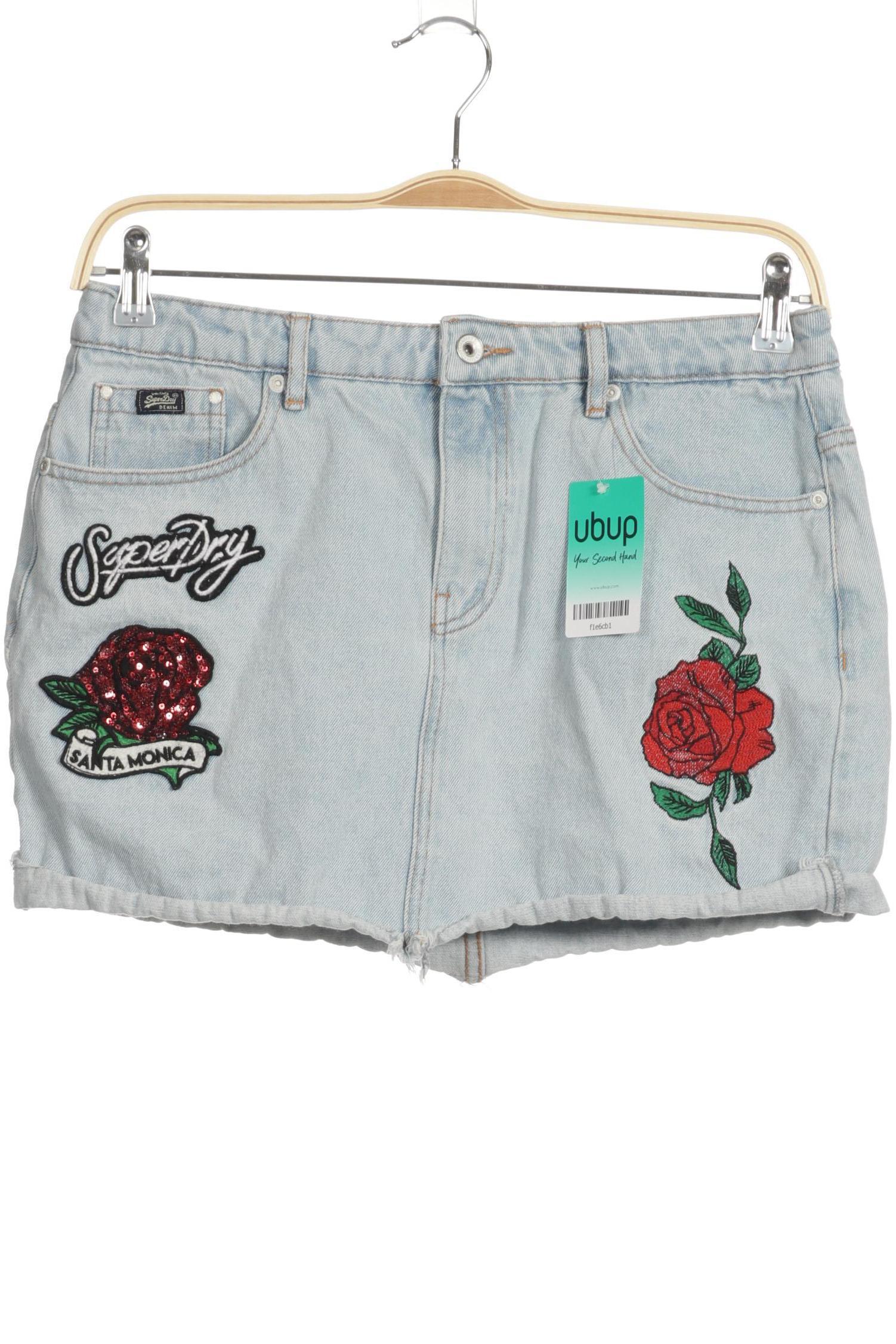 

Superdry Damen Rock, blau, Gr. 14