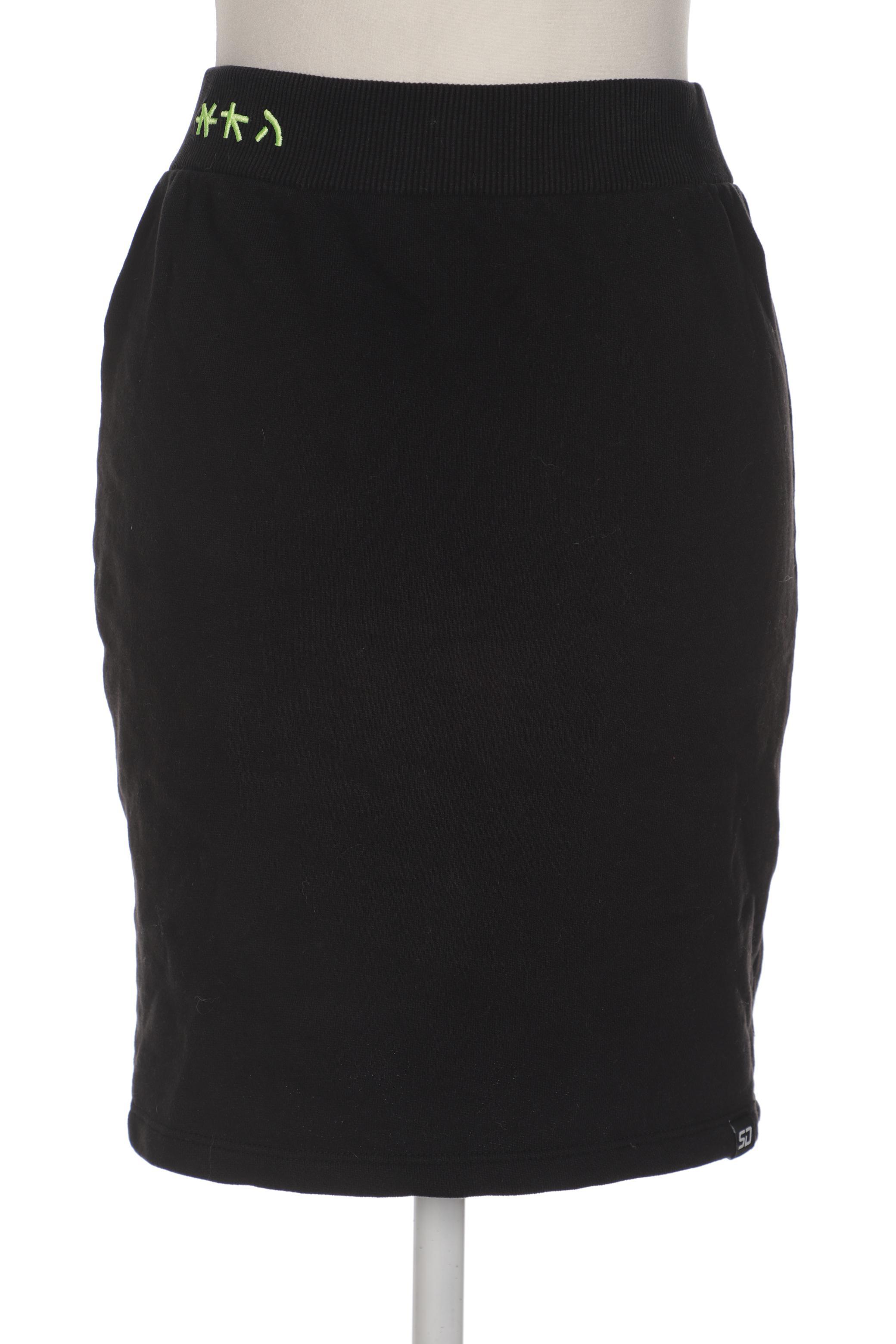 

Superdry Damen Rock, schwarz, Gr. 36