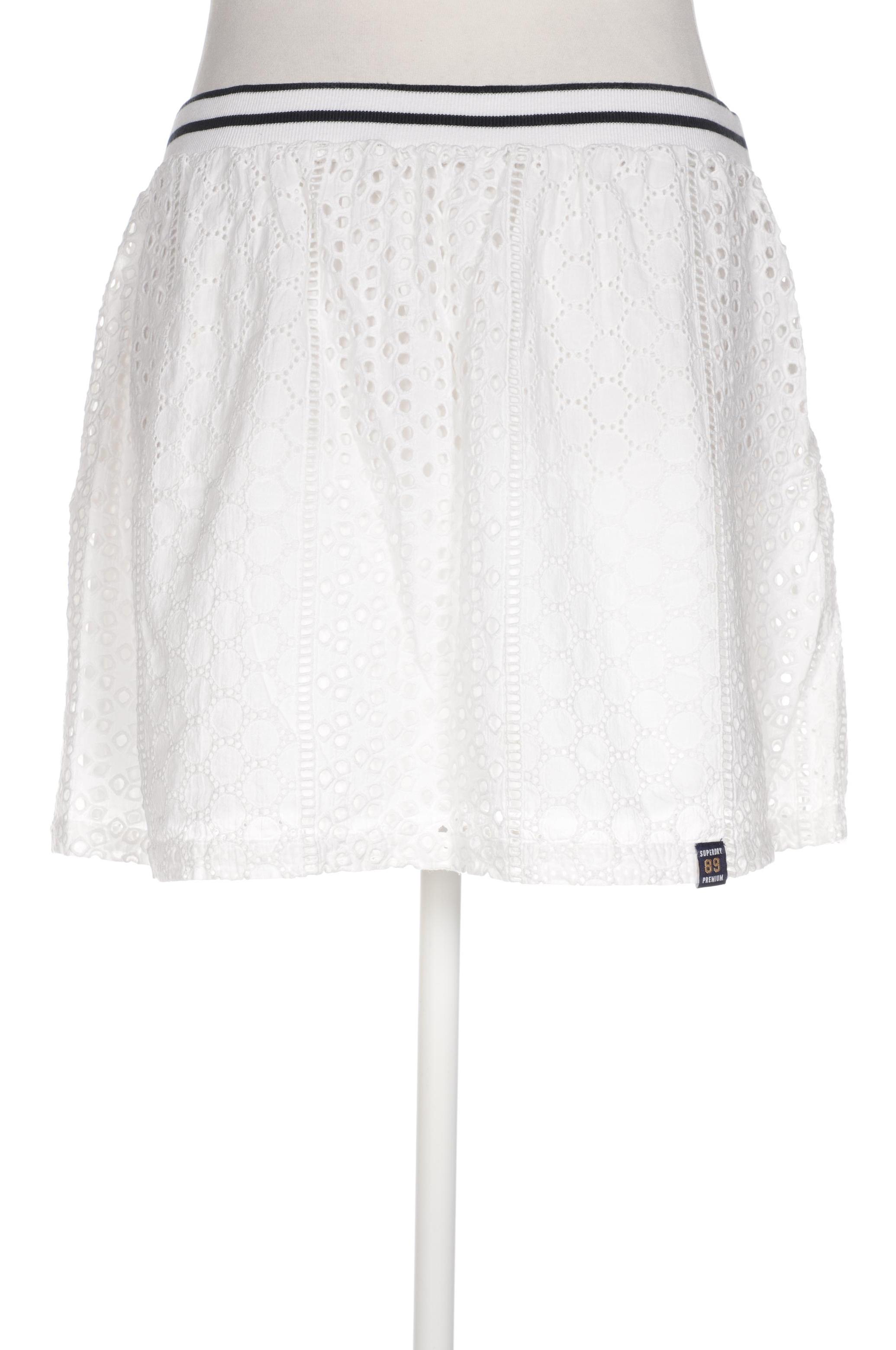 

Superdry Damen Rock, weiß, Gr. 42