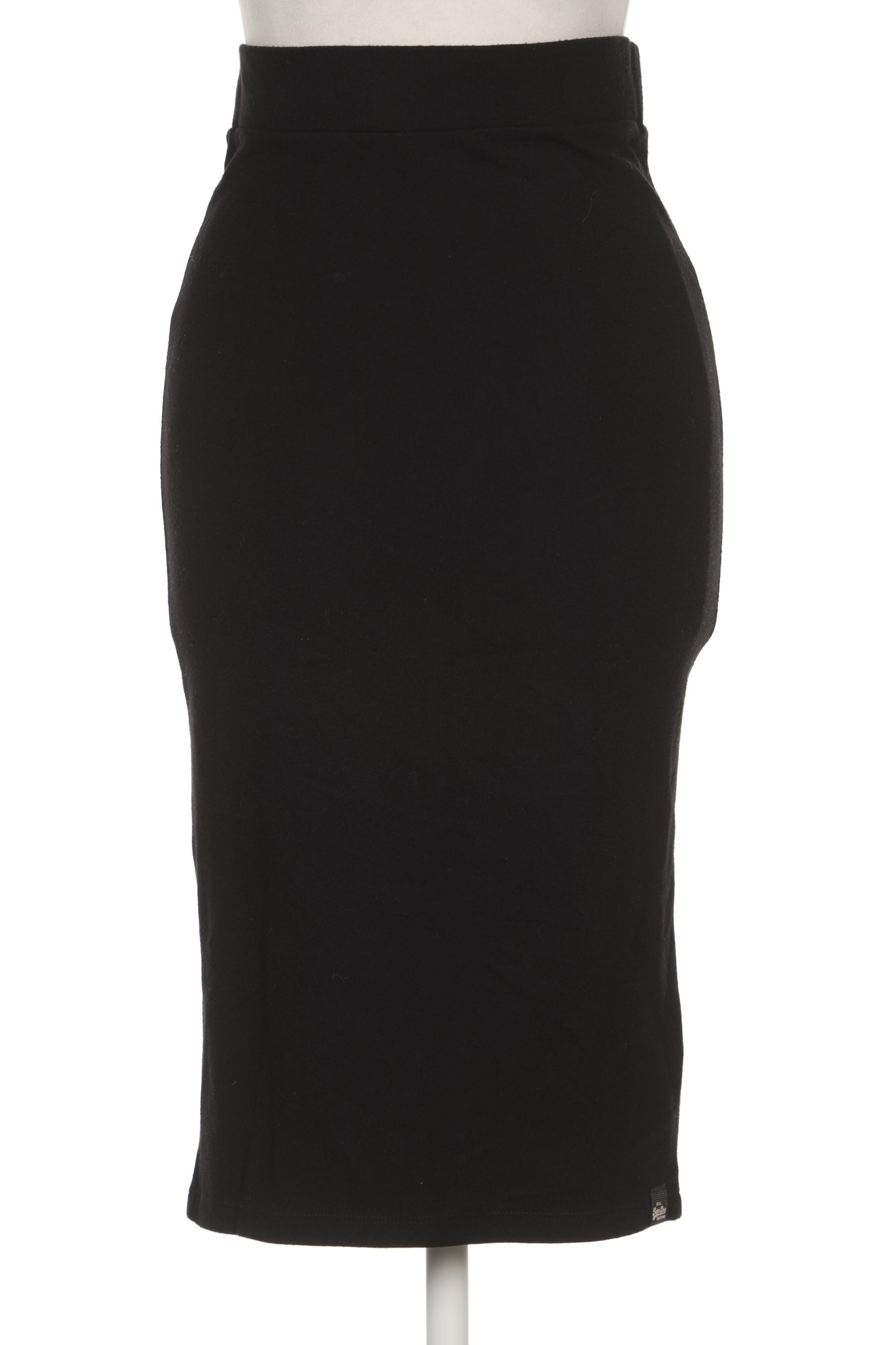 

Superdry Damen Rock, schwarz, Gr. 34
