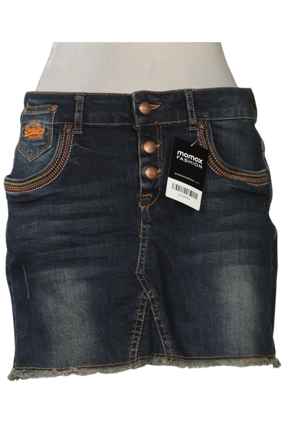 

Superdry Damen Rock, blau, Gr. 38
