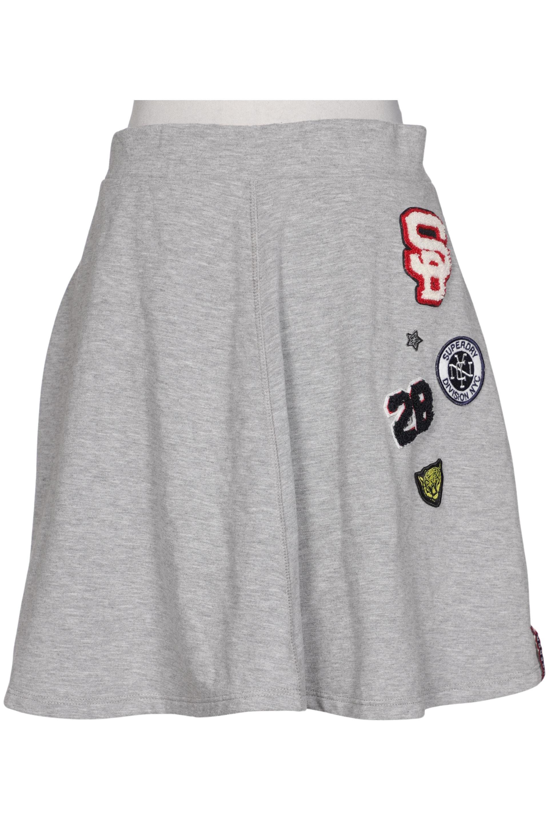 

Superdry Damen Rock, grau, Gr. 36