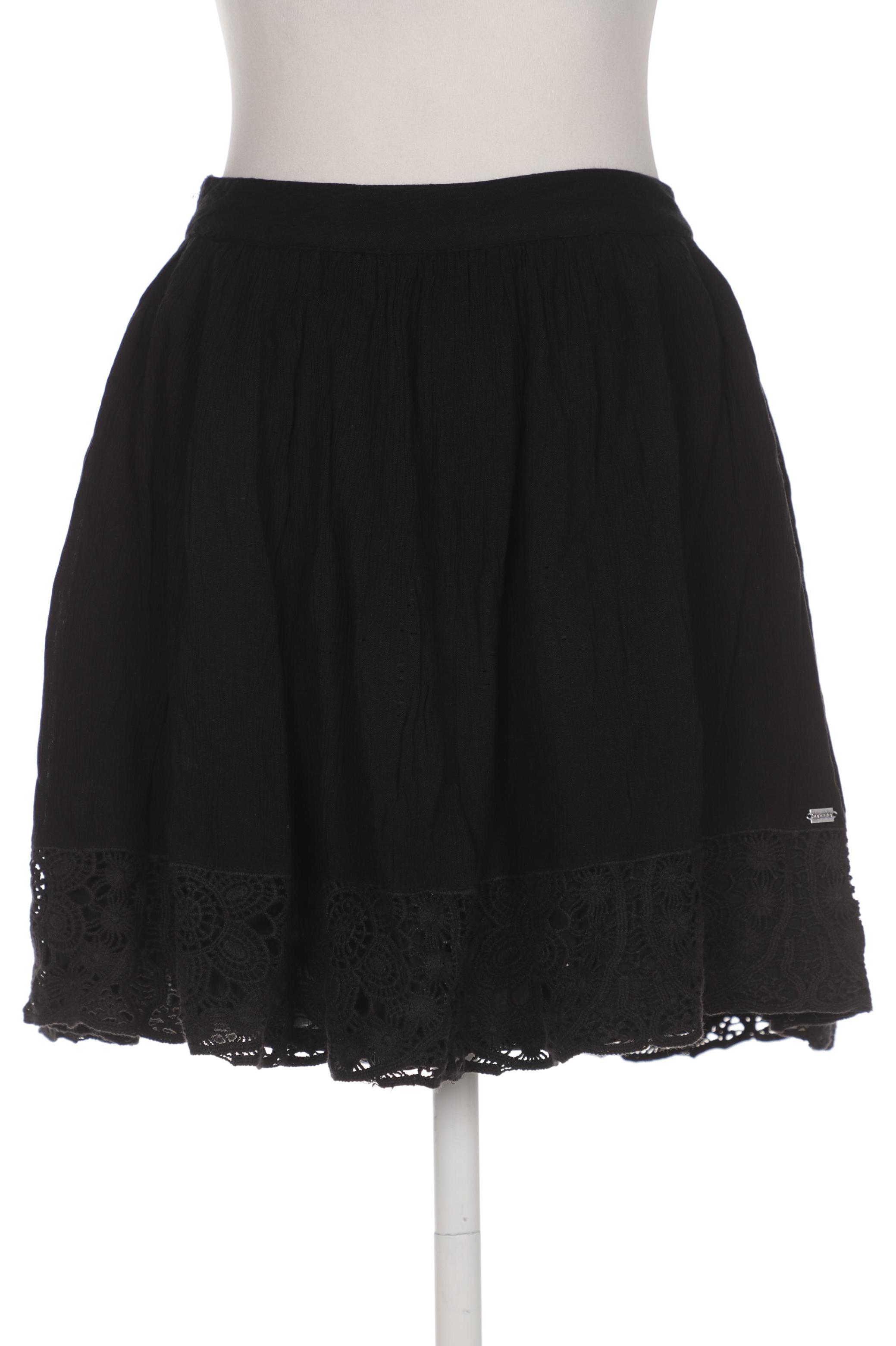 

Superdry Damen Rock, schwarz, Gr. 36