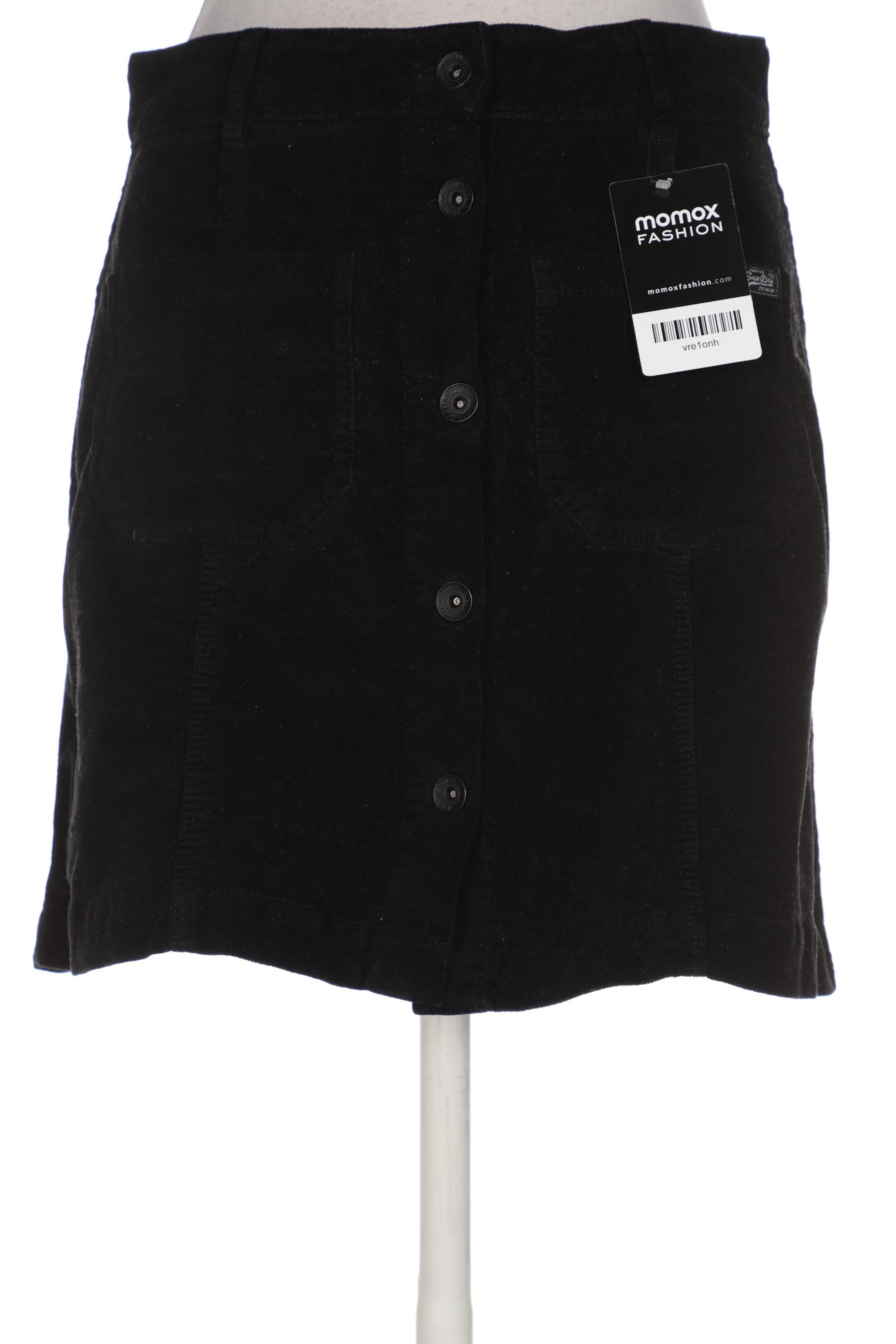 

Superdry Damen Rock, schwarz, Gr. 36