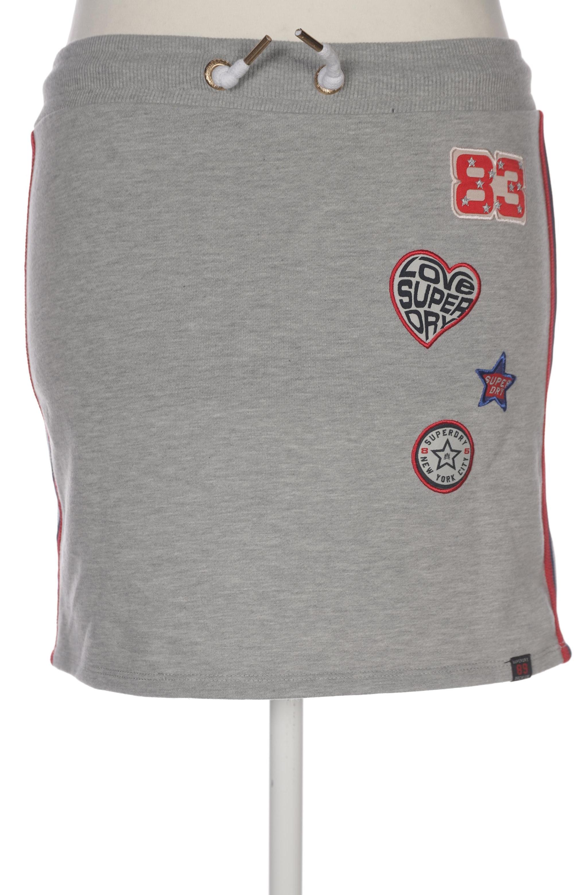 

Superdry Damen Rock, grau, Gr. 42