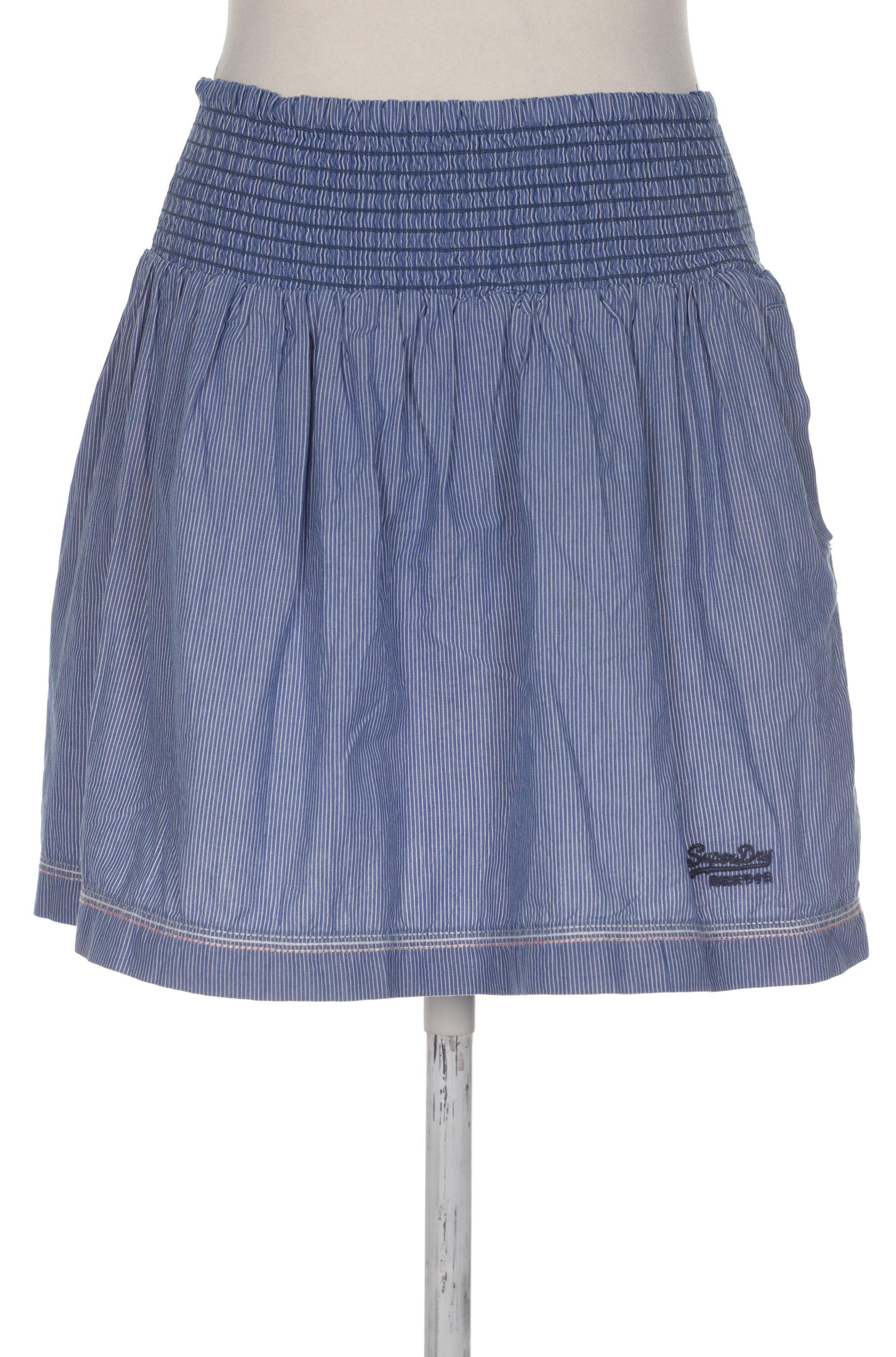 

Superdry Damen Rock, blau, Gr. 36