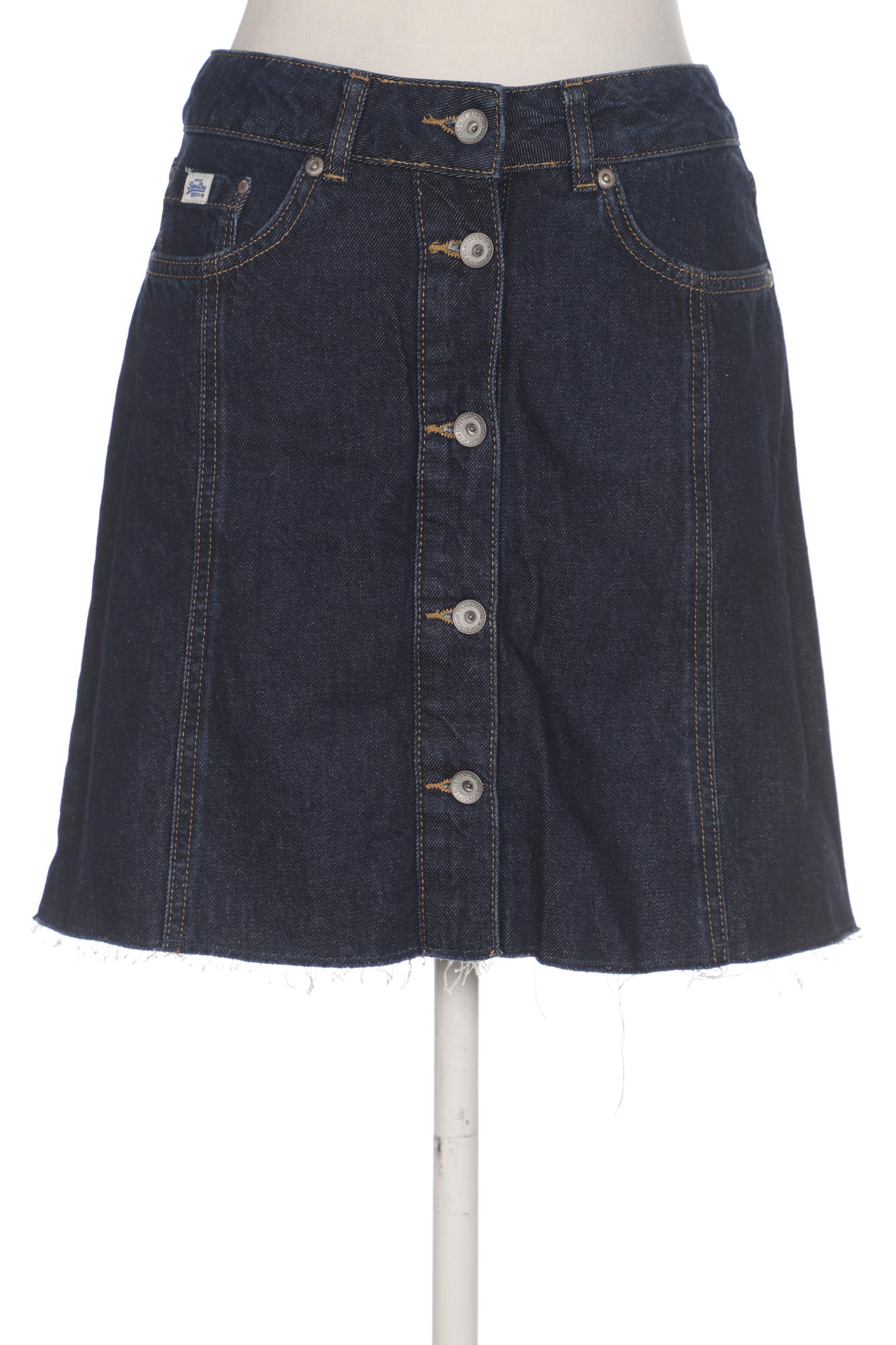 

Superdry Damen Rock, marineblau, Gr. 26