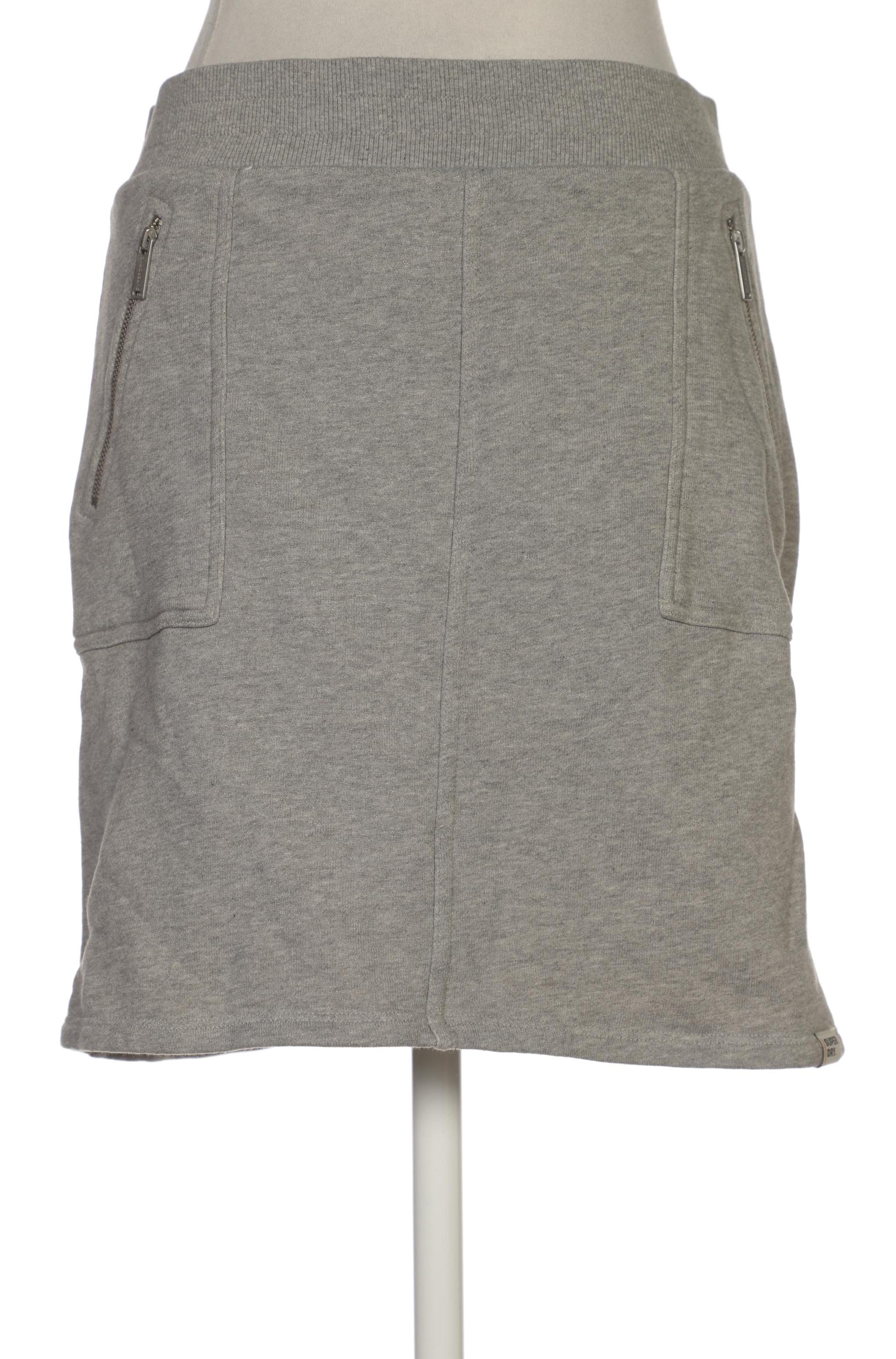 

Superdry Damen Rock, grau, Gr. 40